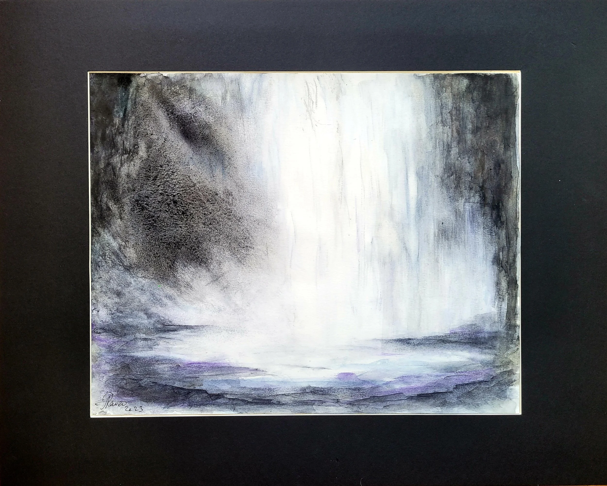 watercolour on cotton paper, 40x50 cm