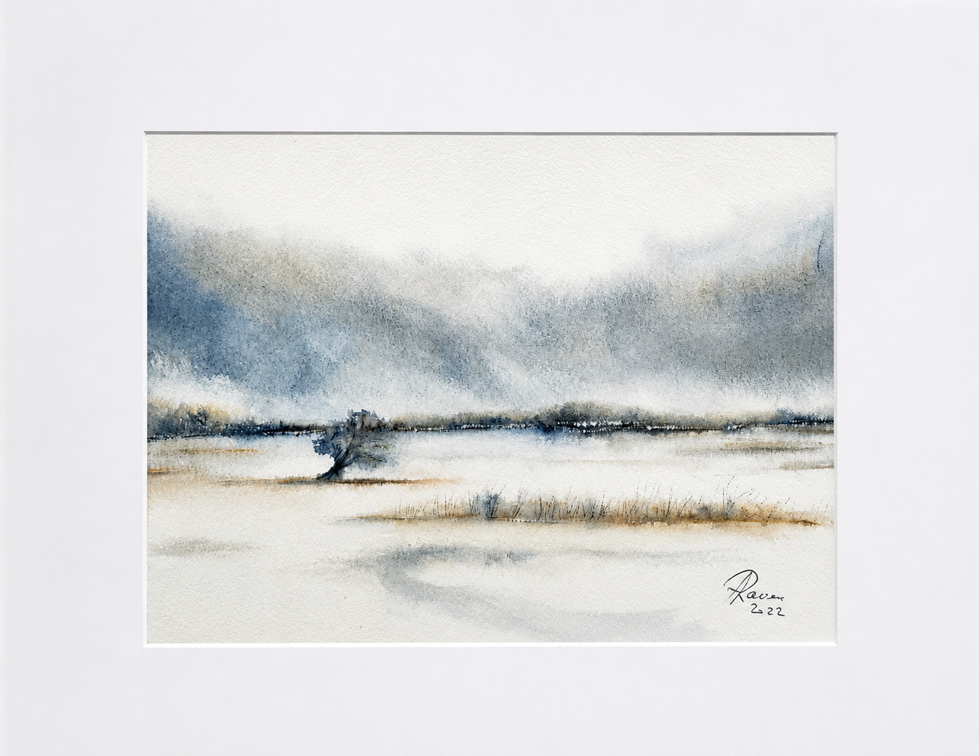 watercolour on cotton paper, 30x40 cm