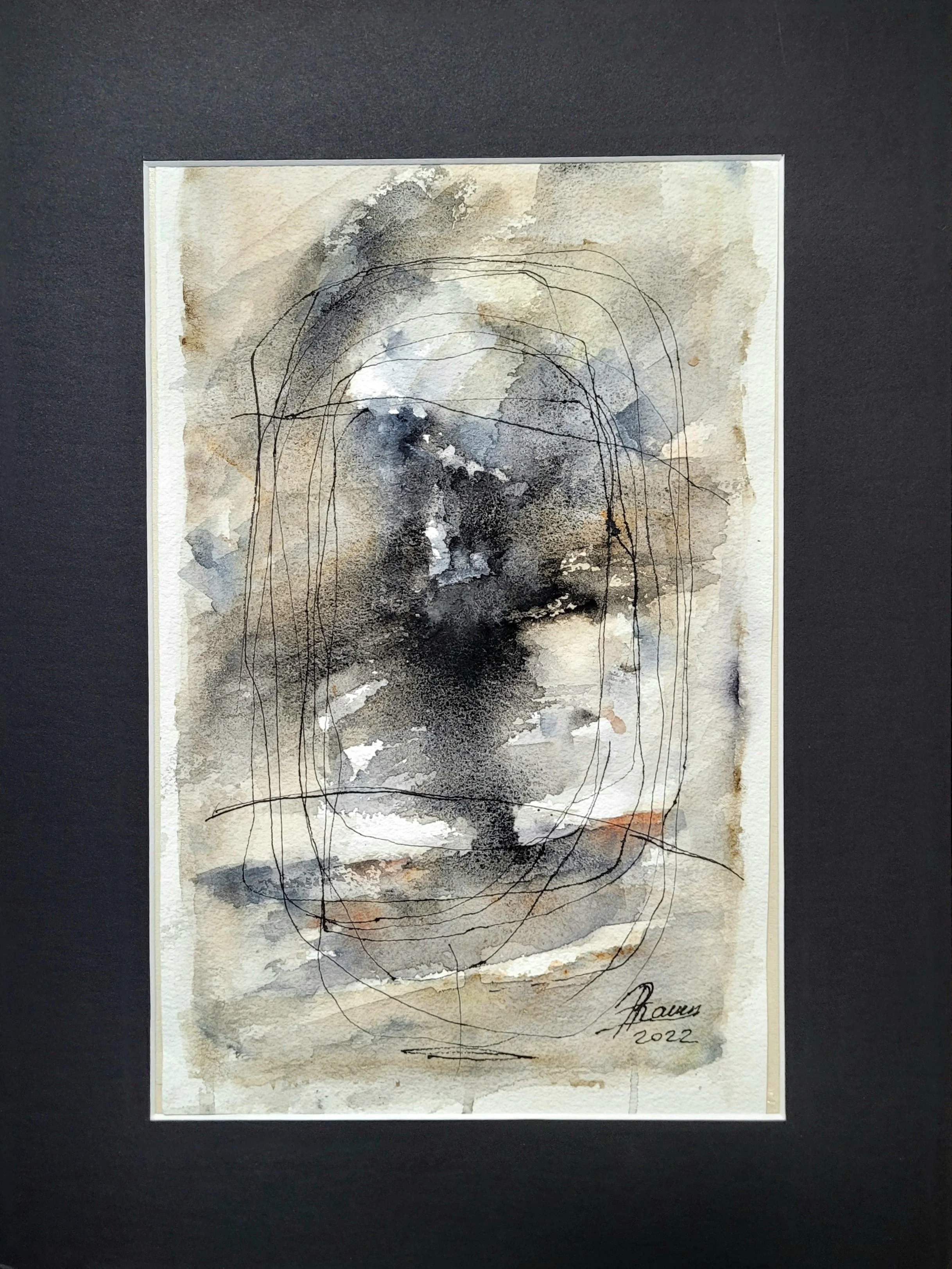 Unique original artwork, handmade and signed by the artist. watercolour on paper. 30x40 cm