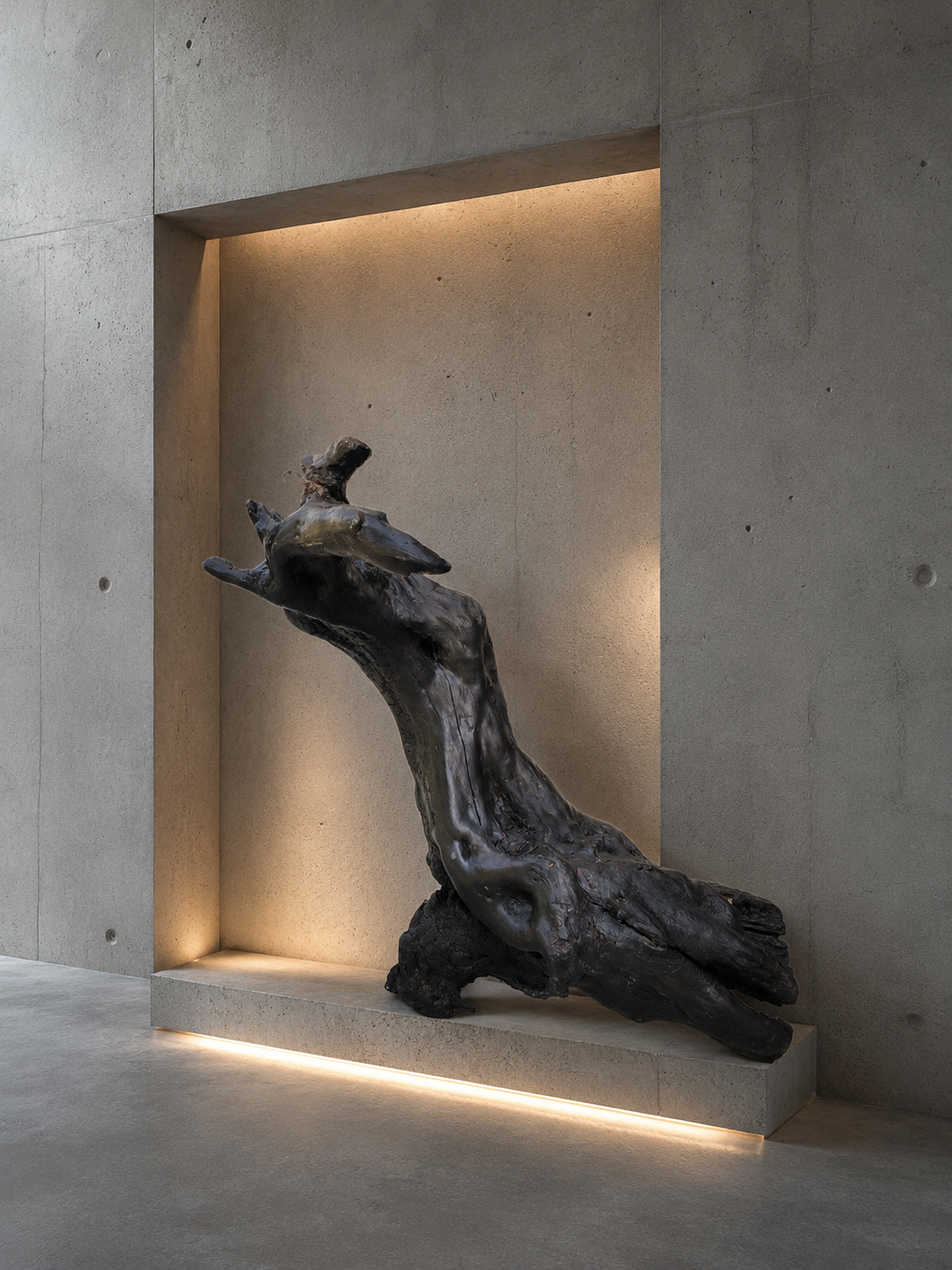 Between Fire and Water. From Driftwood to Sculpture.