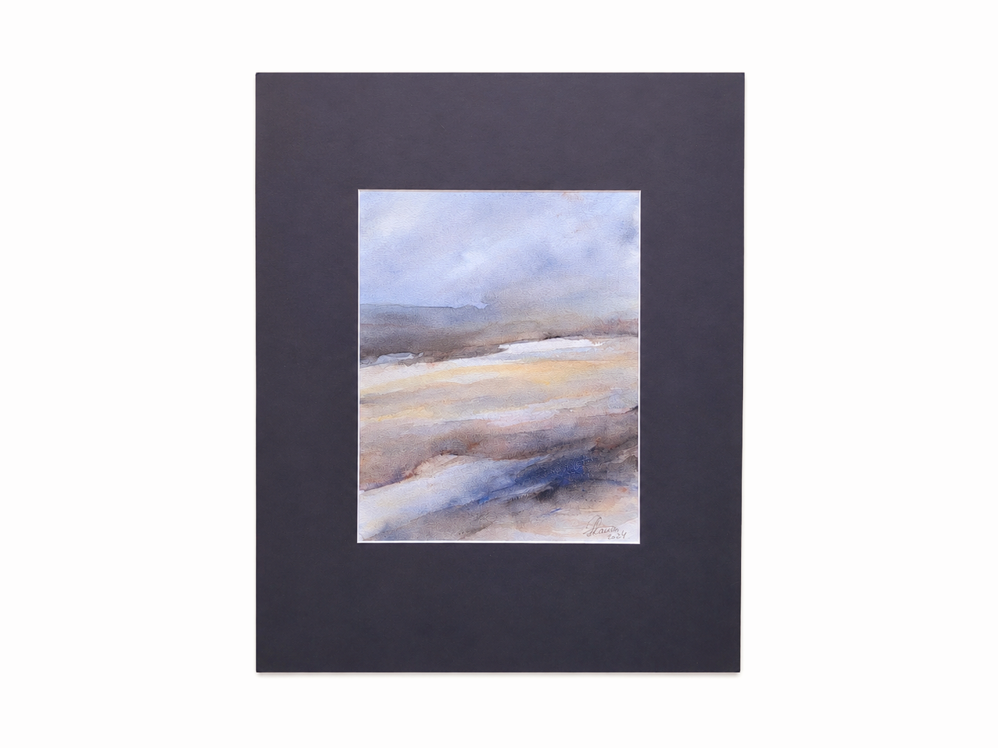 watercolour on cotton paper, 40x50 cm