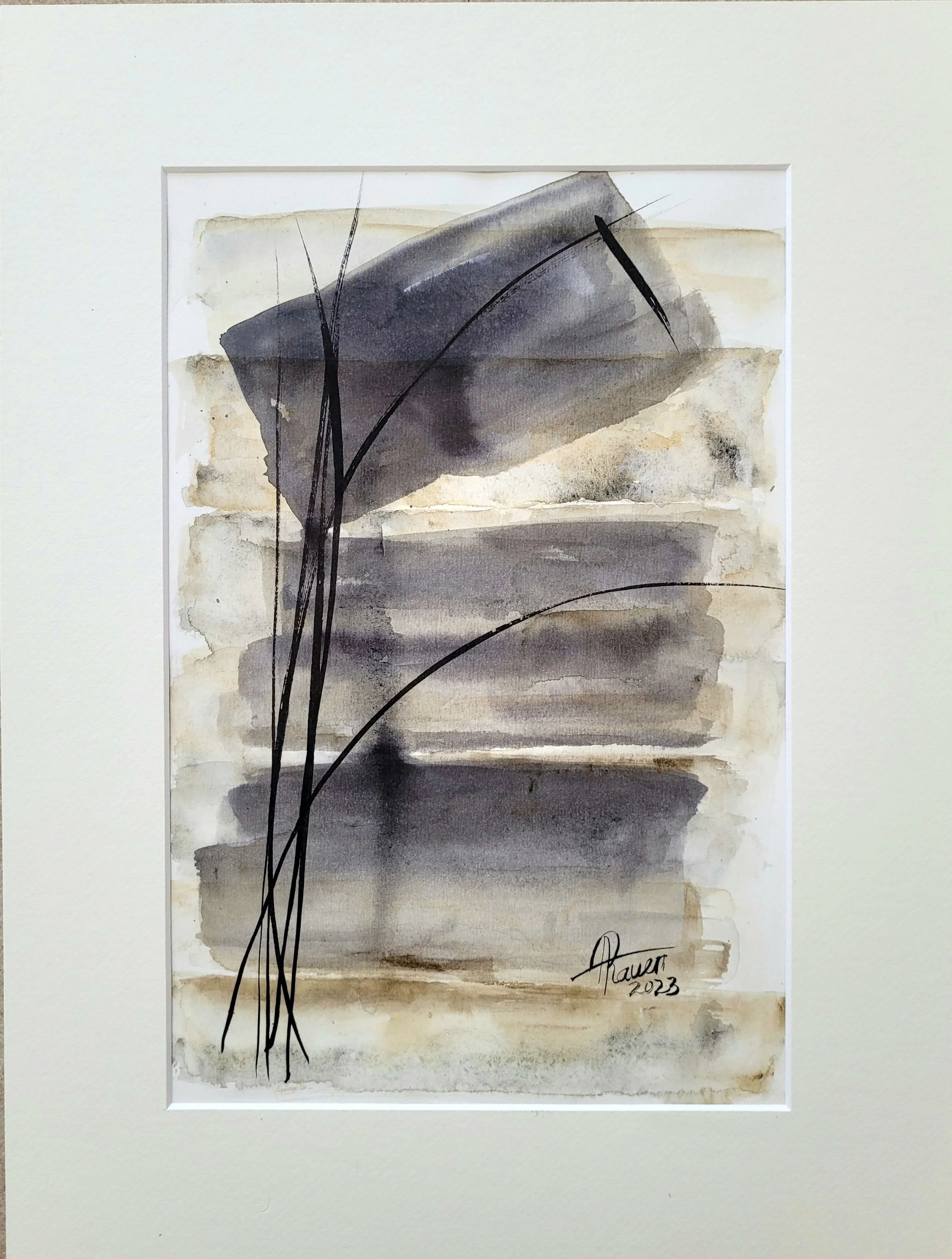 Unique original artwork, handmade and signed by the artist.Ink on paper. 30x40 cm