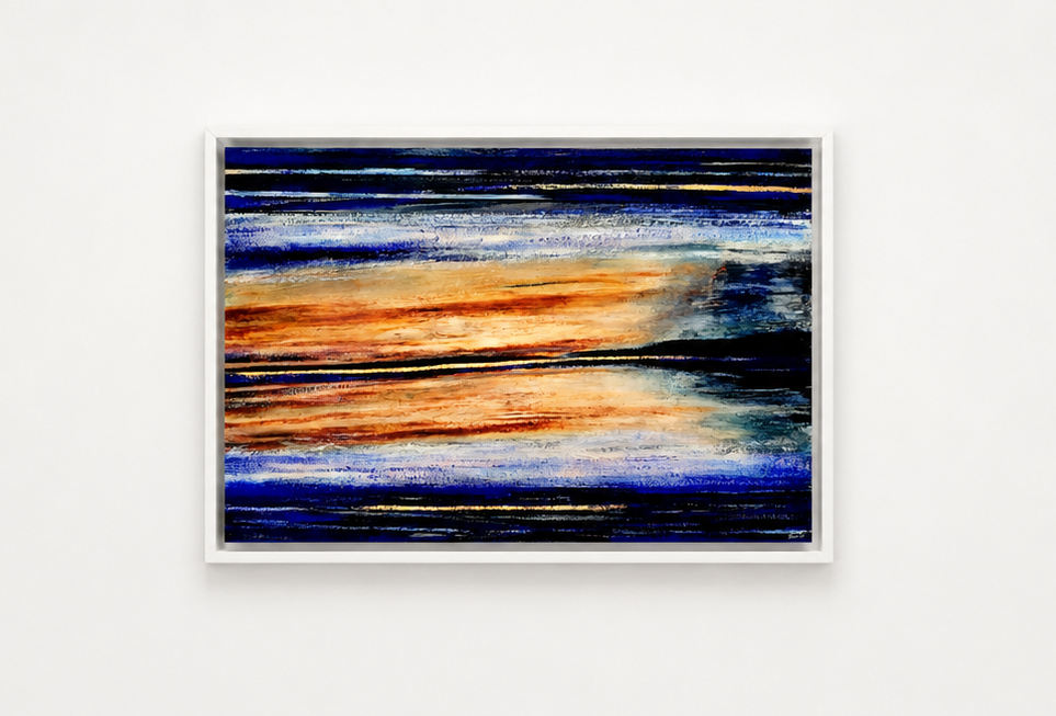 Main elements series. Water. .70×100 cm. 2025