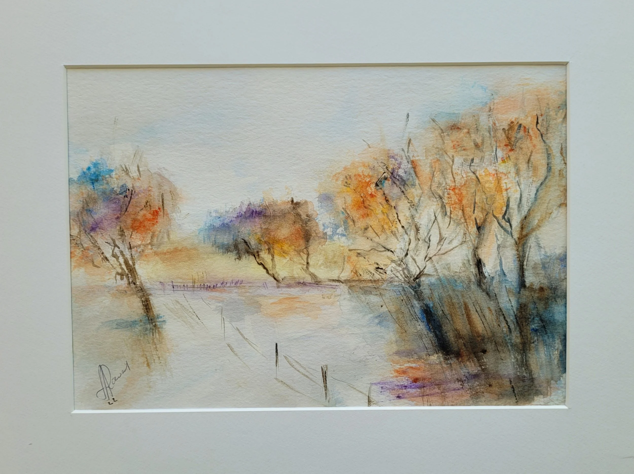watercolour on cotton paper, 30x40 cm