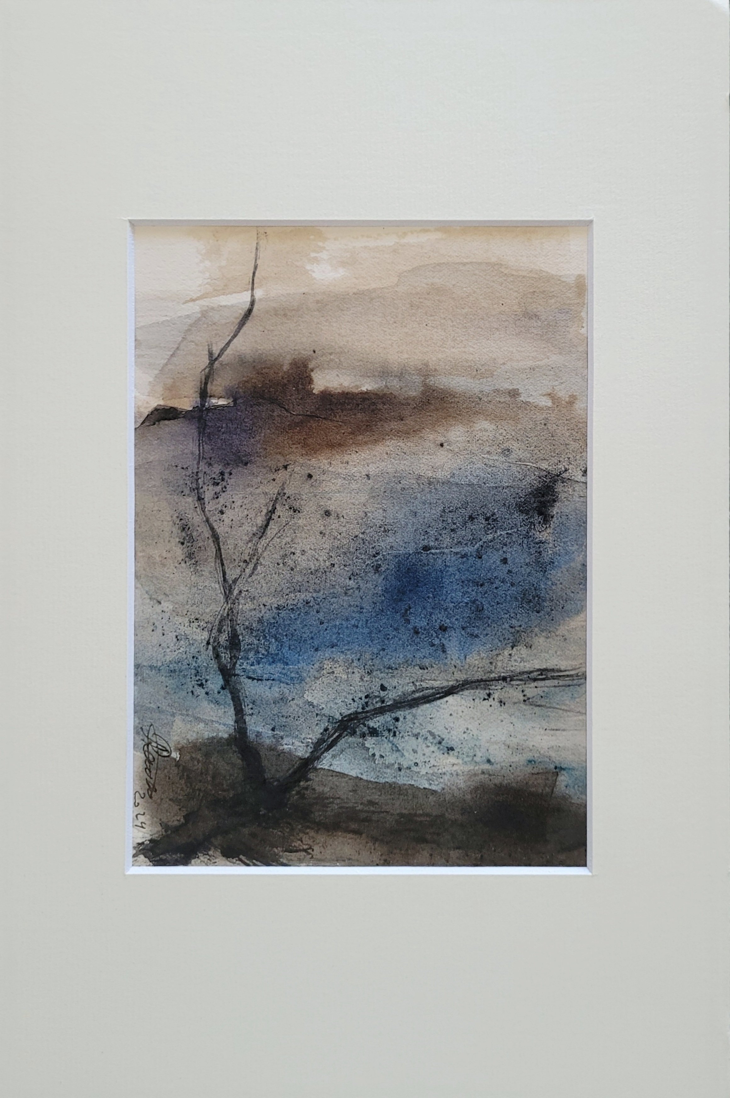 Unique original artwork, handmade and signed by the artist. Ink on paper. 20x30 cm