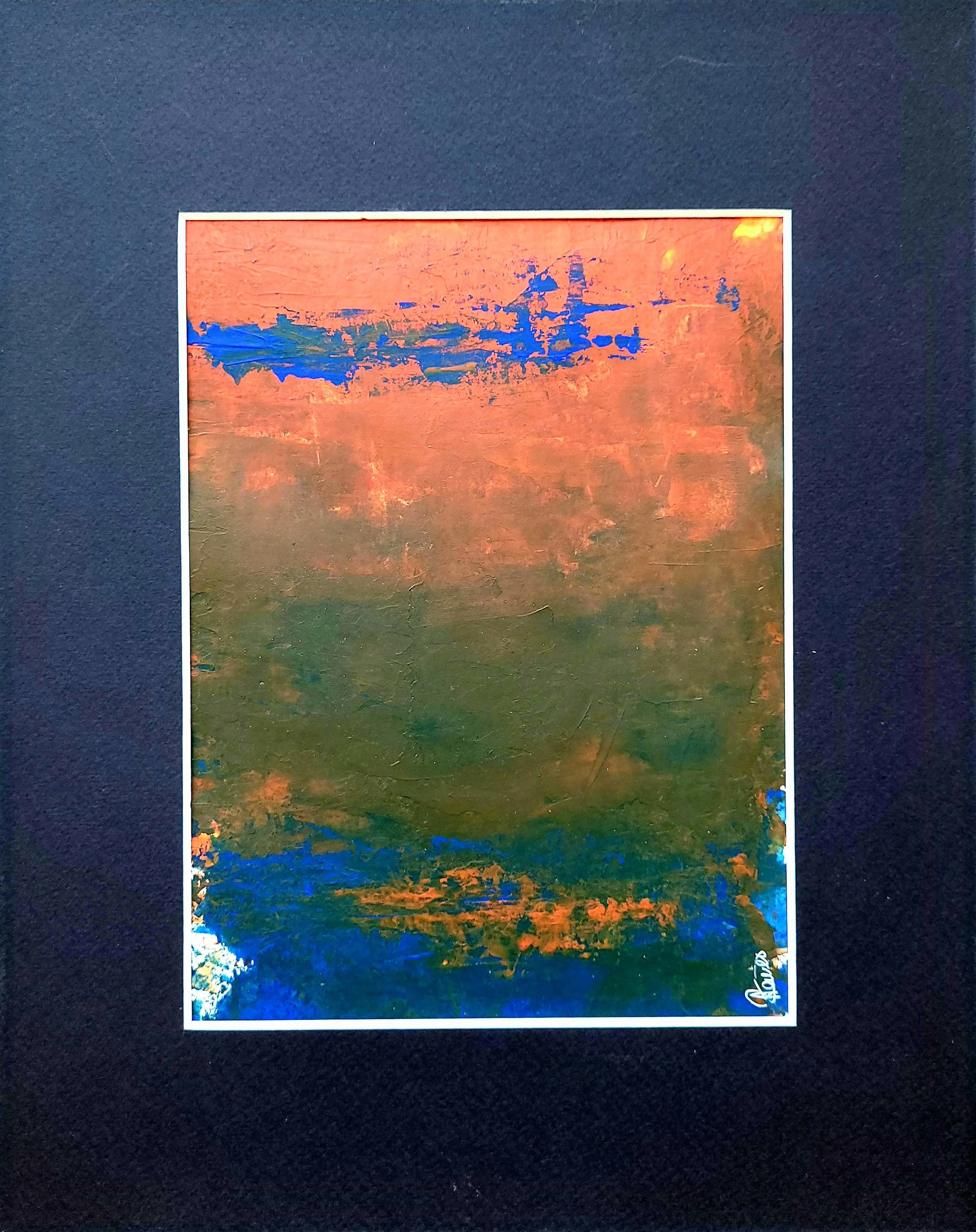 Unique original artwork, handmade and signed by the artist. acrylic on paper. 24x30 cm