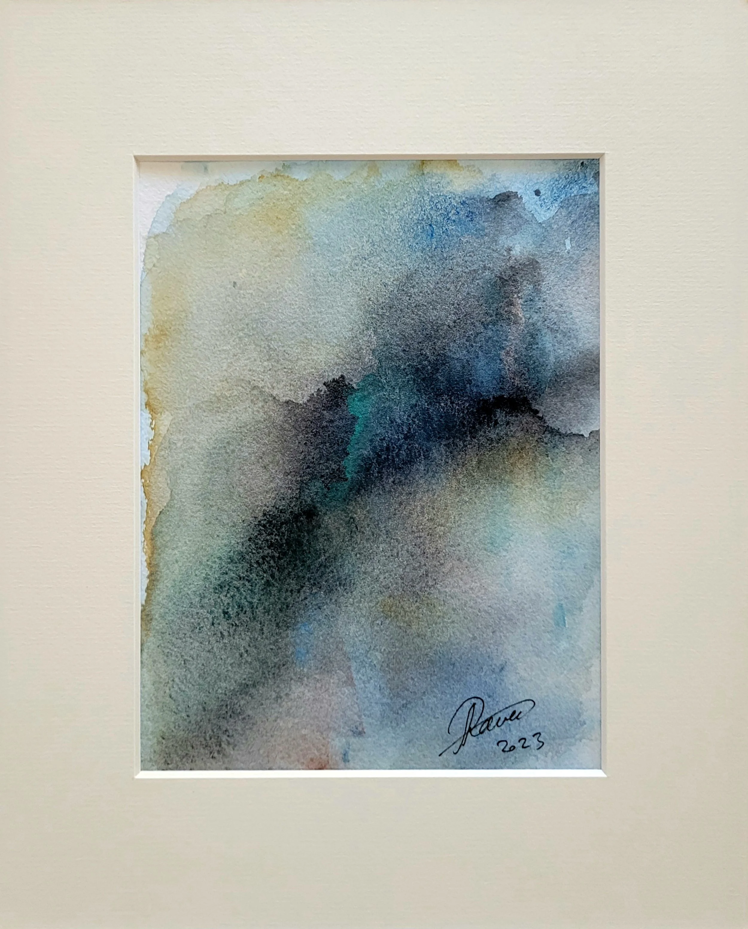 Unique original artwork, handmade and signed by the artist. Watercolour  on paper. 24x30 cm