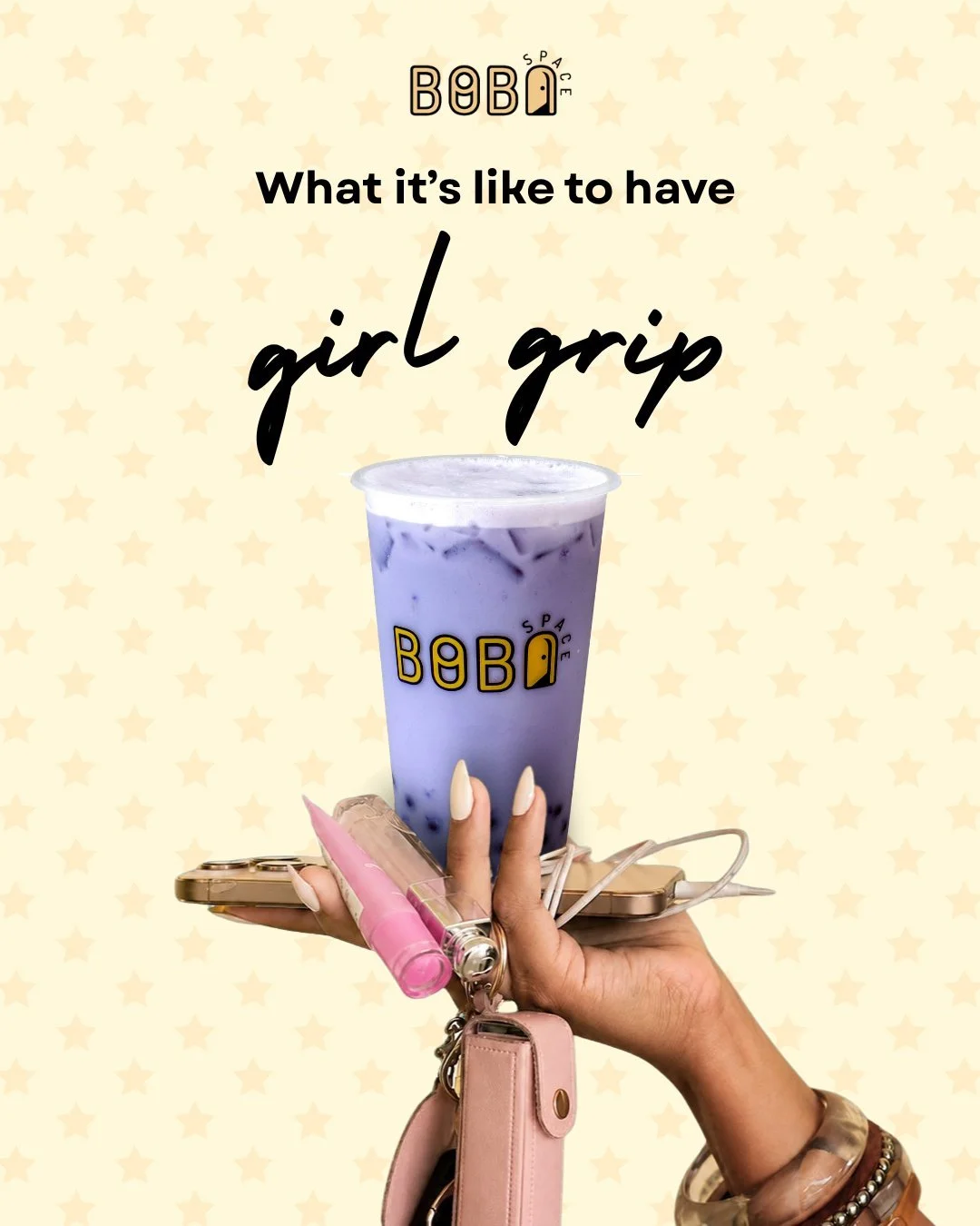 Girl grip looks like holding a million things but still having room for boba 🤩

#girlgrip #bobaspace #visitandersonsc #bobainanderson #coffeeinanderson
