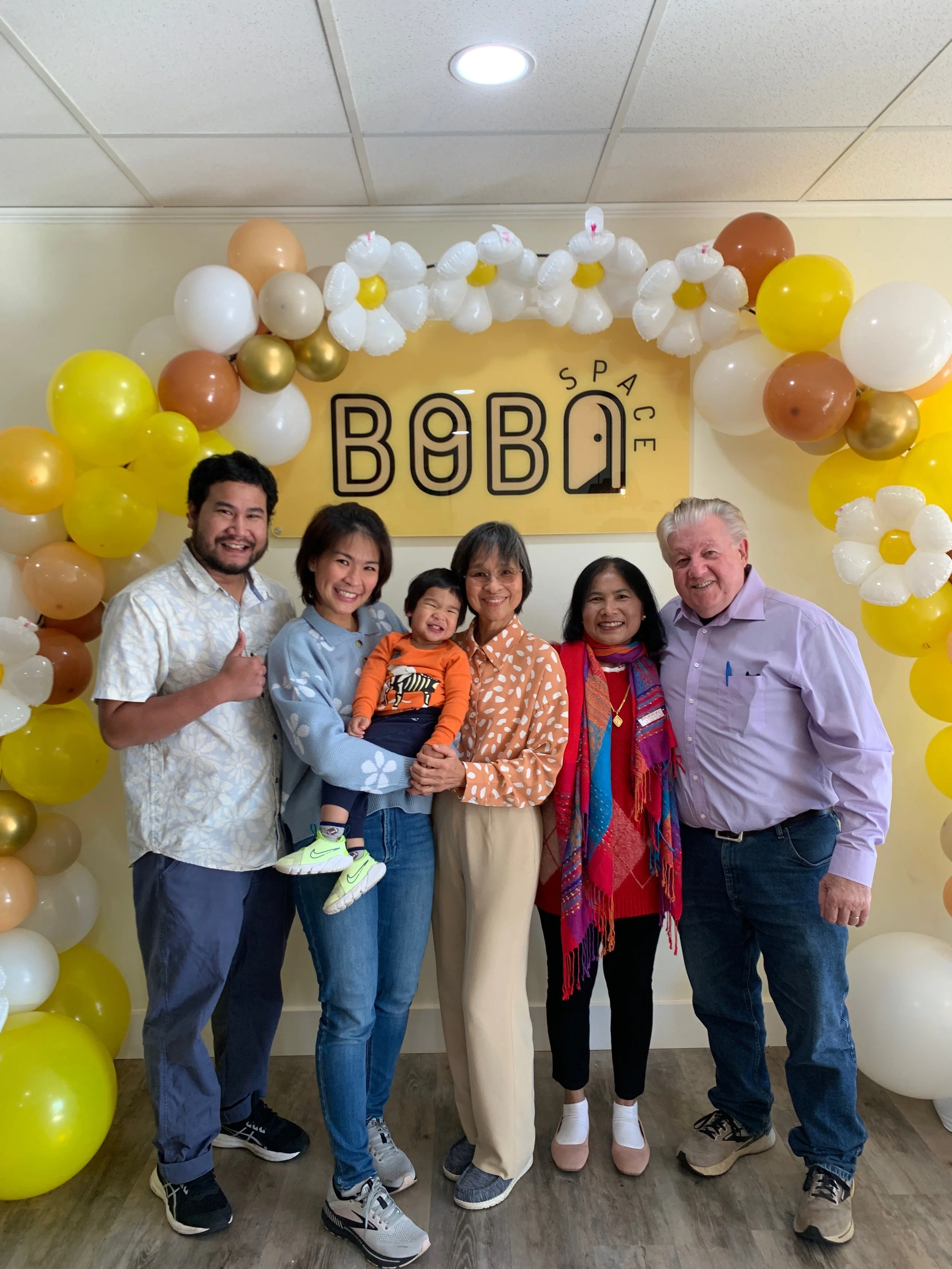 Boba Space Family Pic
