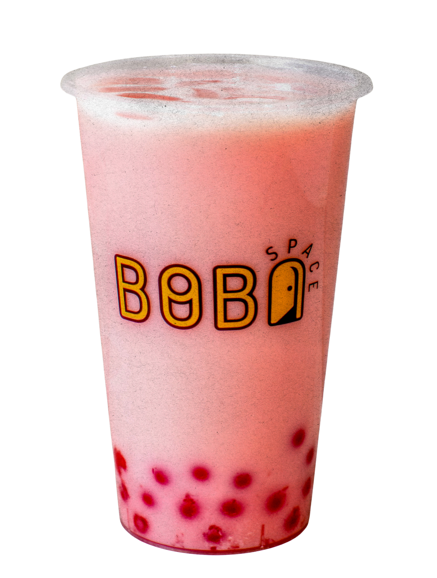 Strawberry Milk Tea Boba Space
