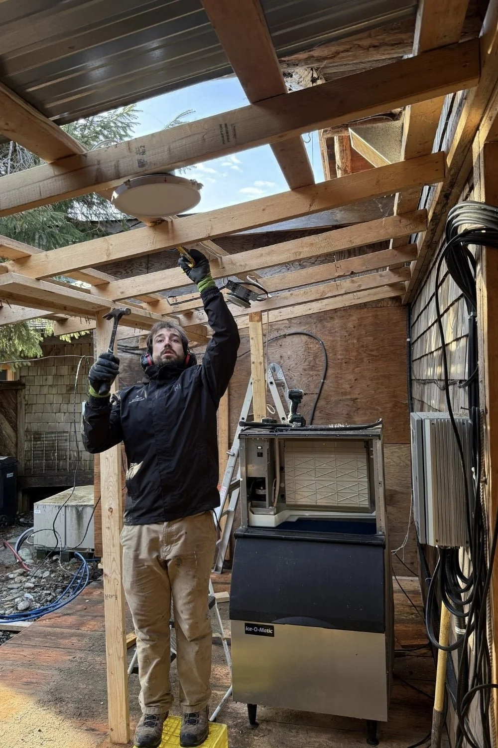 commercial demo renovation structural framing BC general contractor projects MTN Side Builders