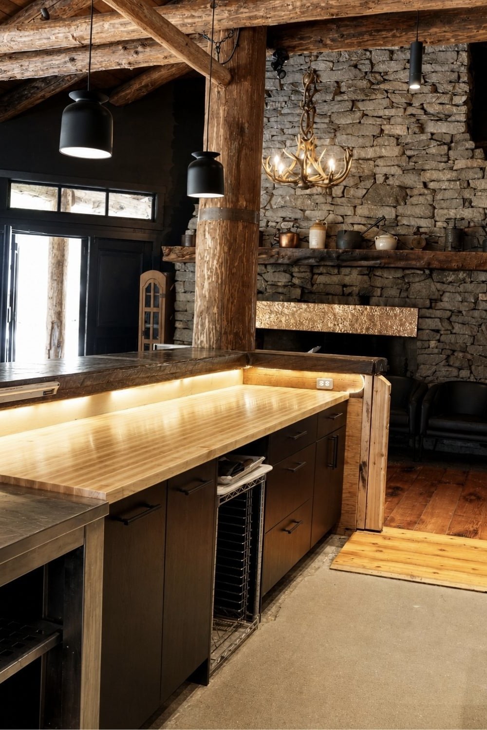 Commercial Kitchen clayoquot wilderness lodge bc general contractor MTN side
