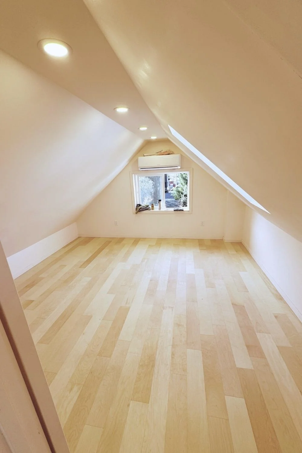 Attic renovation MTN side creative group BC general Contractor 