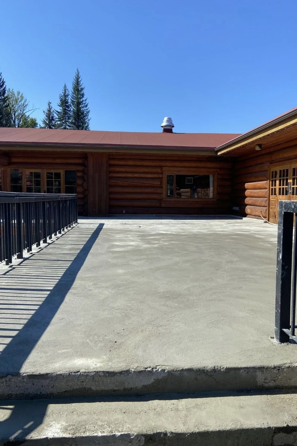 before albreda lodge cedar siding bc remote general contractor 