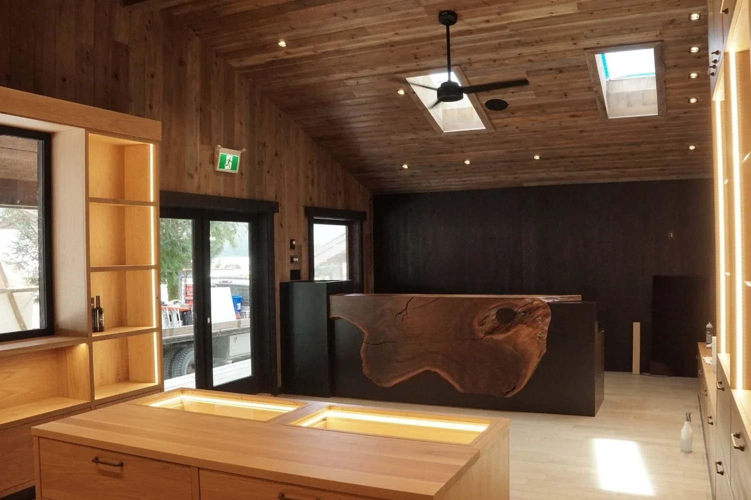 Clayoquat Wilderness Lodge Guest Services Front Desk remote lodge general contractor MTN Side Creative Group