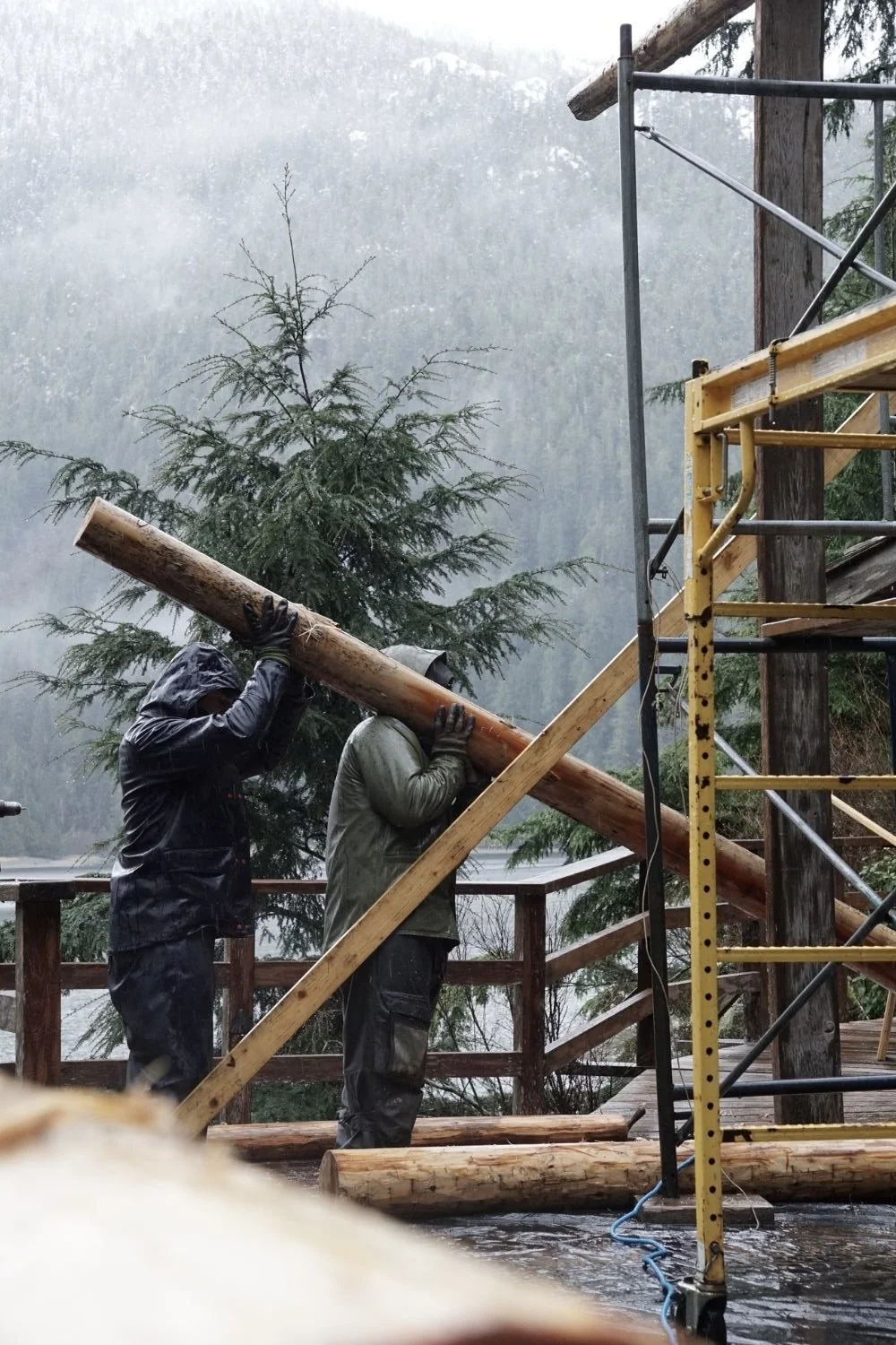 Mtn Side General Contractor remote lodge construction and builder