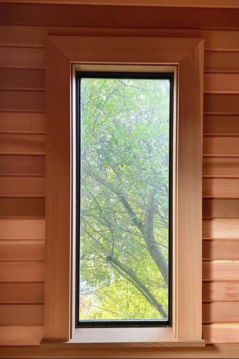 MTN Side residential renovation general contractor BC homes woodwork and carpentry custom cedar sauna home