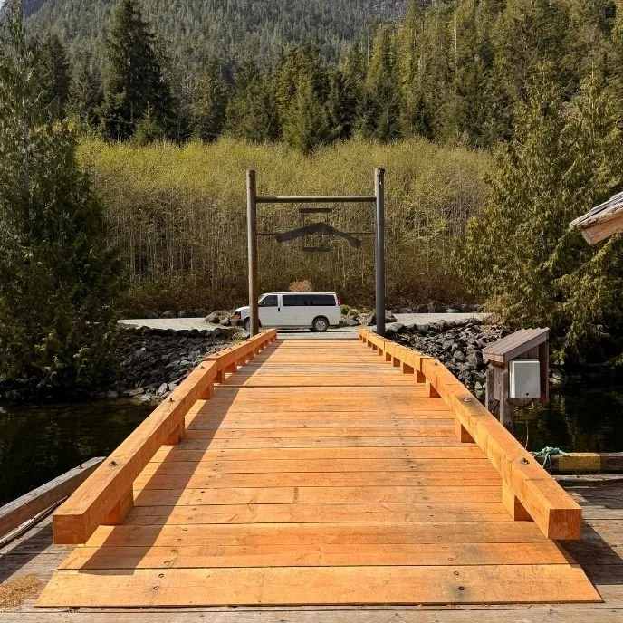Remore lodge dock Ramp BC general contractor MTN side creative group builders bc 