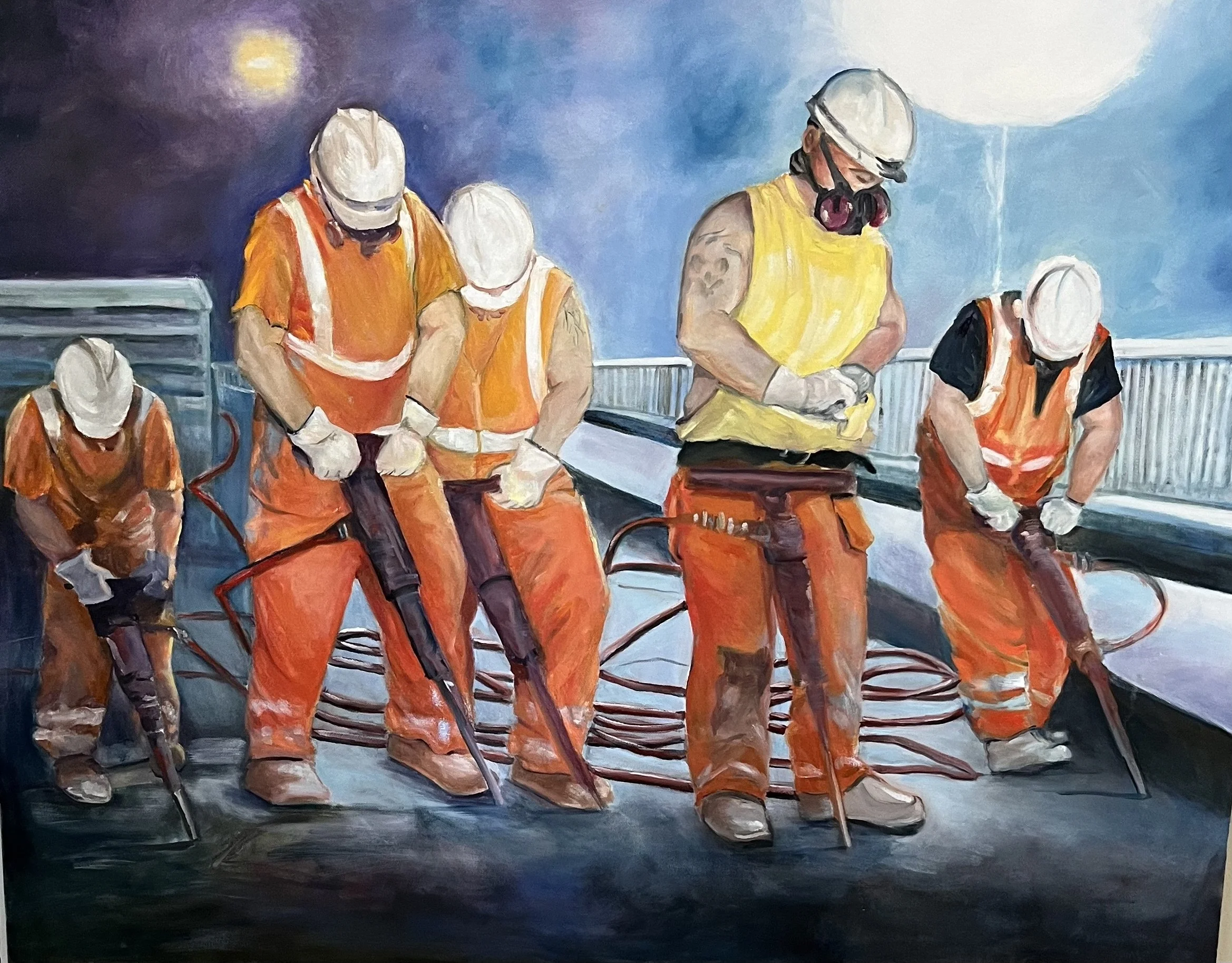 Evening Sonata
Oil on canvas
48" X 36"
$1,000