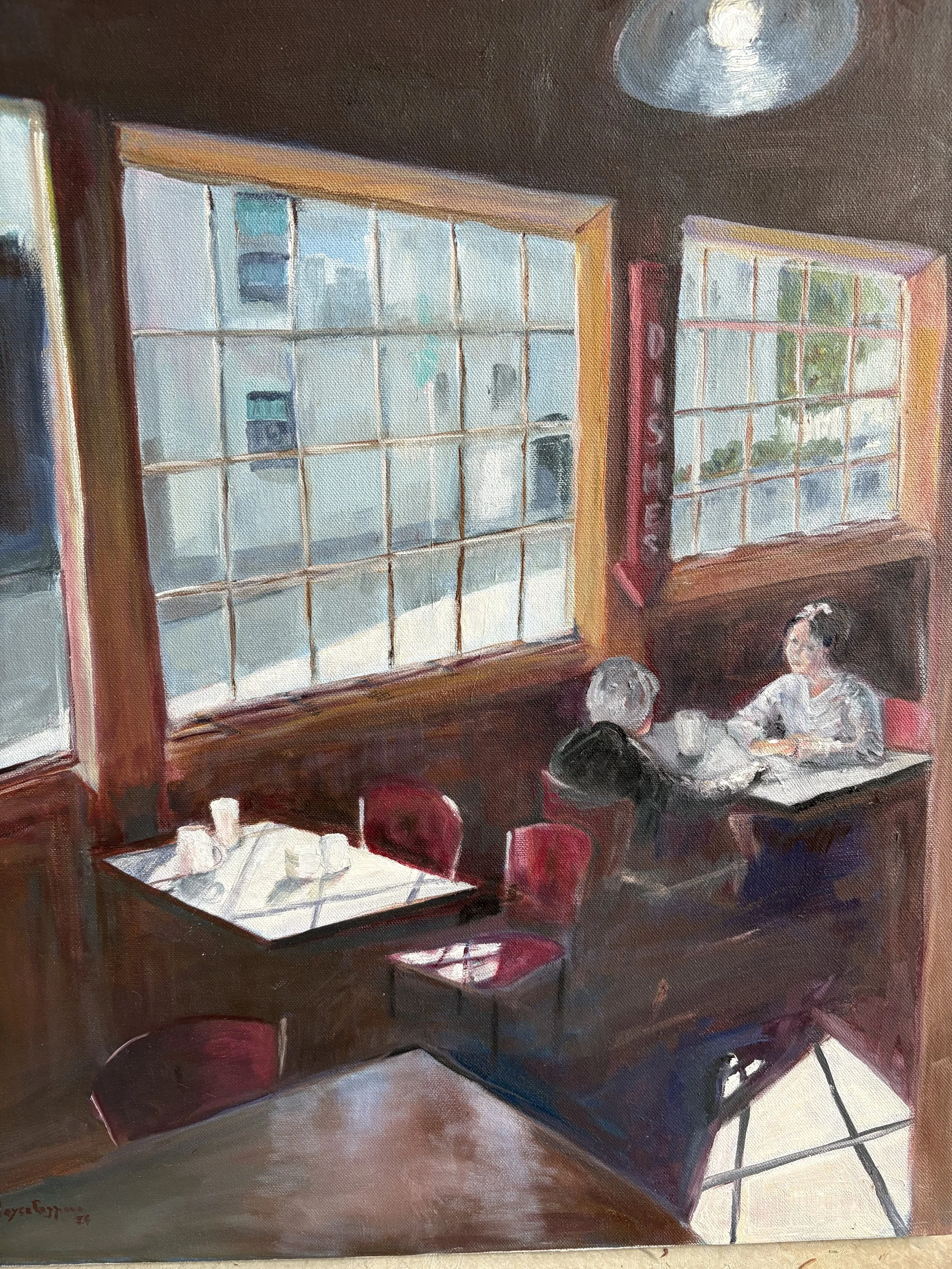 Breakfast with Friend
oil on canvas
16" X 20"
SOLD