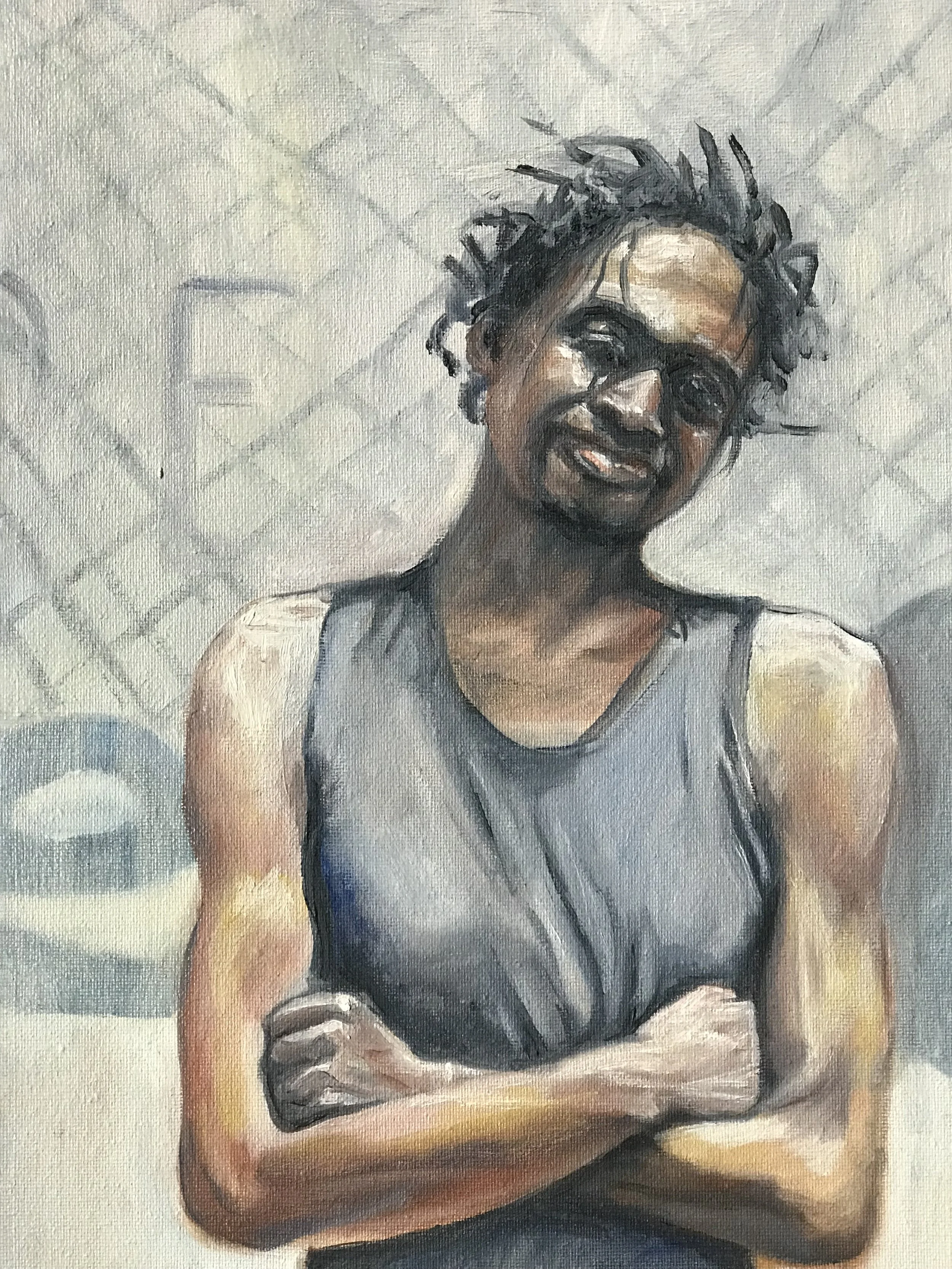 Facing It
Oil on canvas
16" X 20"
$375
