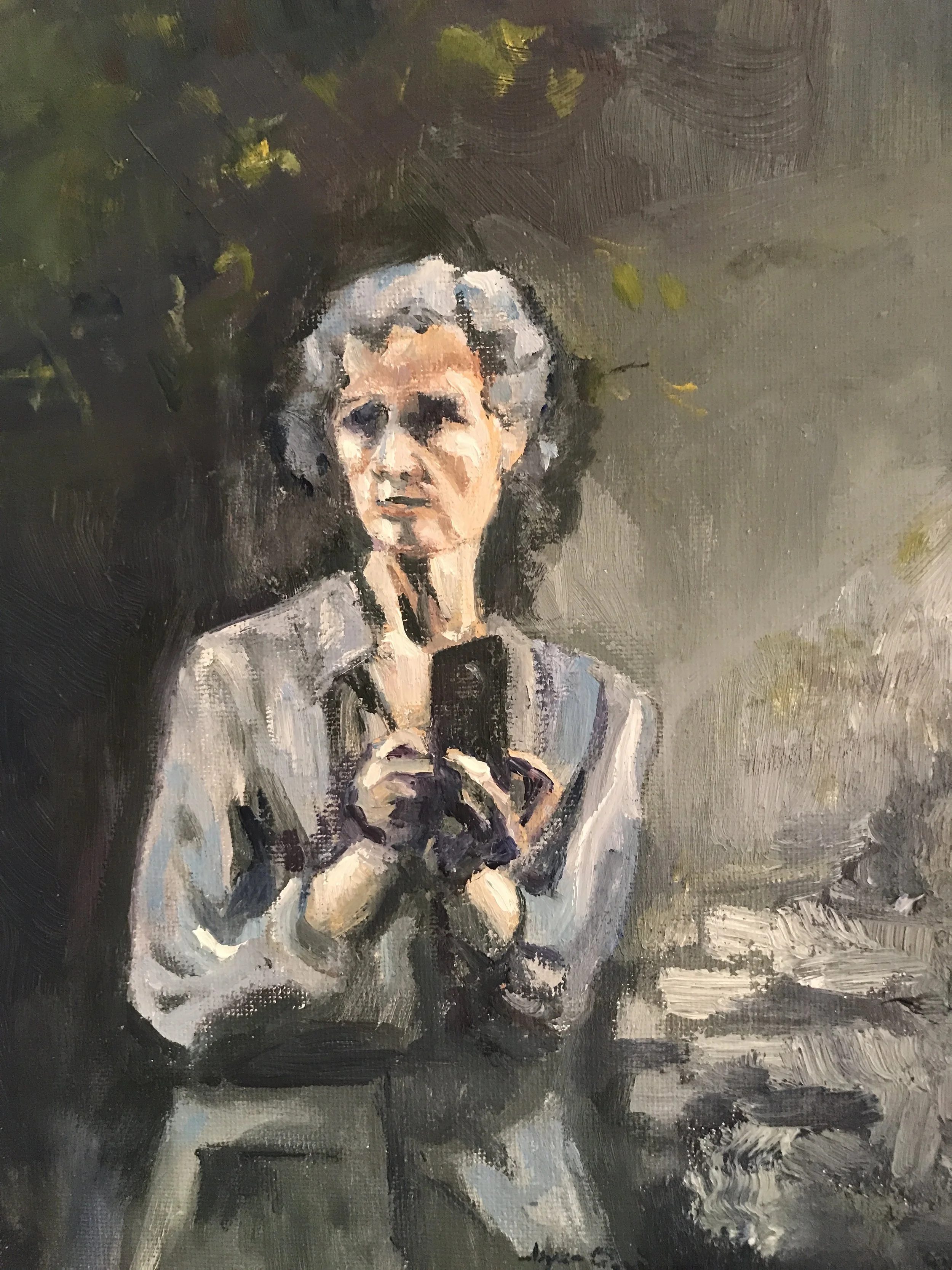 What?
Oil on canvas
10" X 12"
$150
