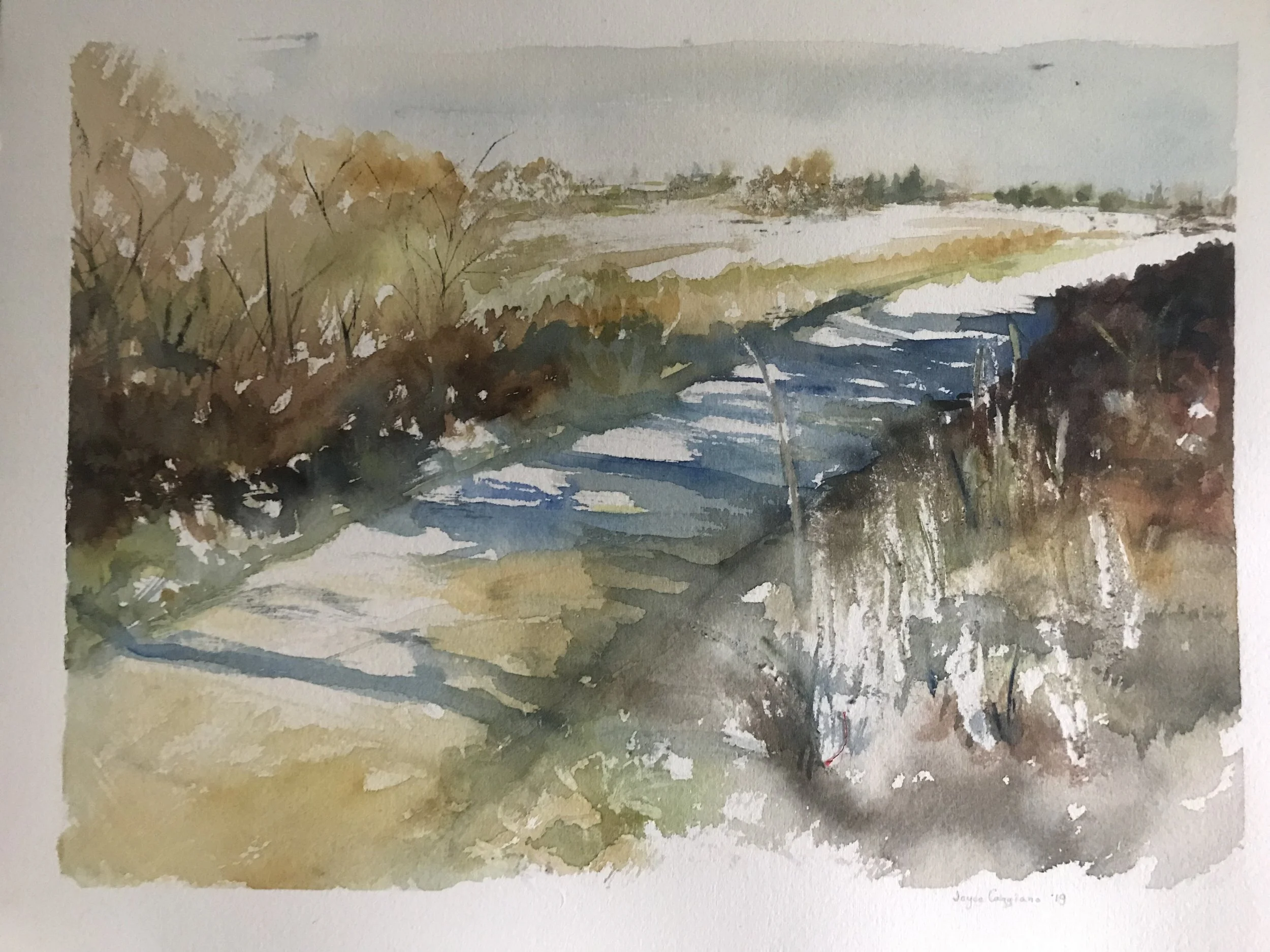 Daytime Run
Watercolor on Archival Paper
12" X 14"
SOLD