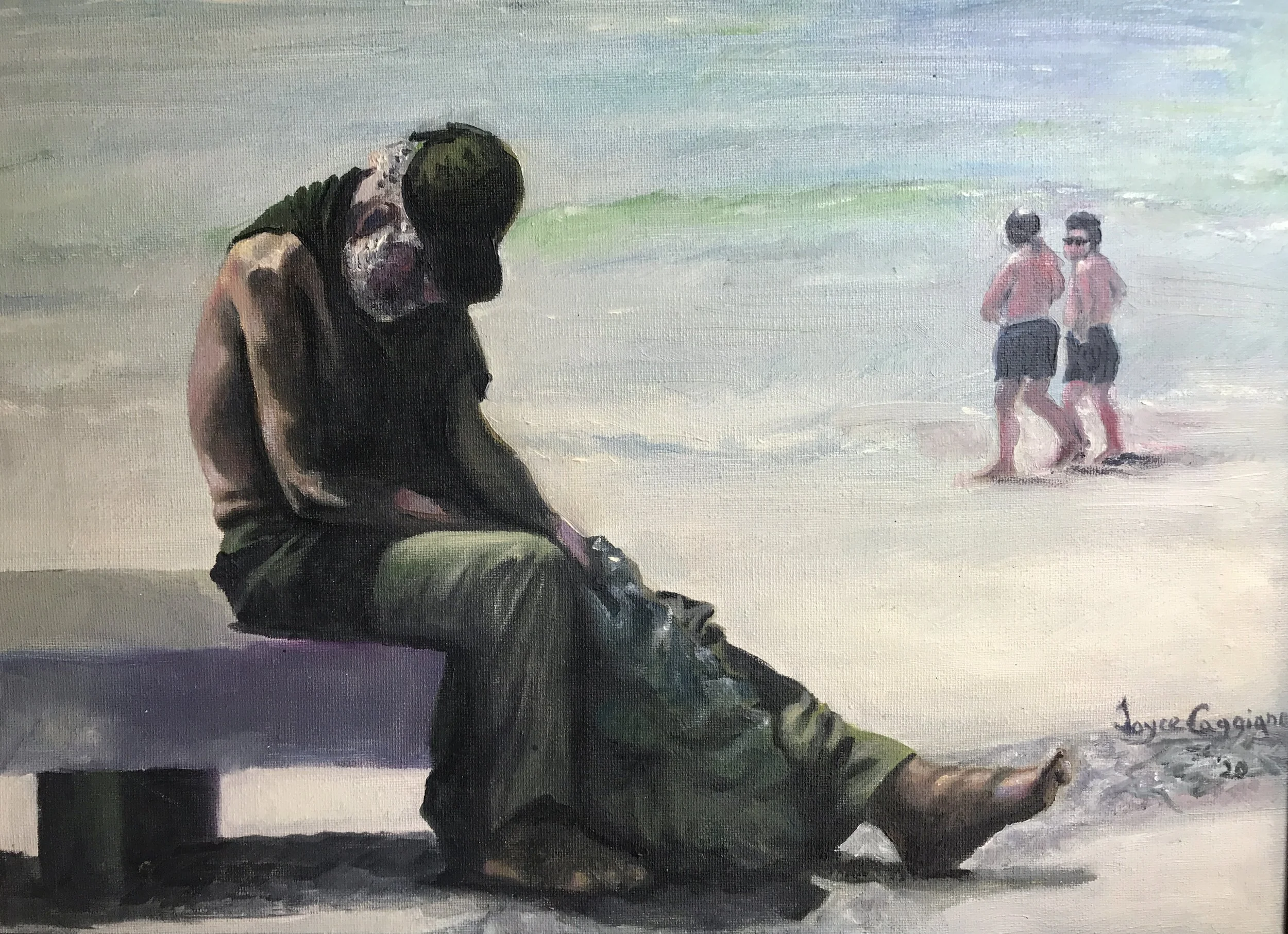 Sunglasses
Oil on canvas
12" X 14"
$250