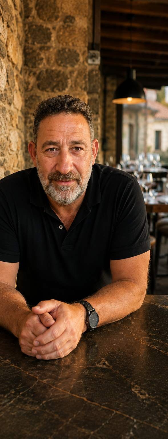 Petros Giovanis, founder of Restaurant Growth Greece and restaurant operator in Greece.
