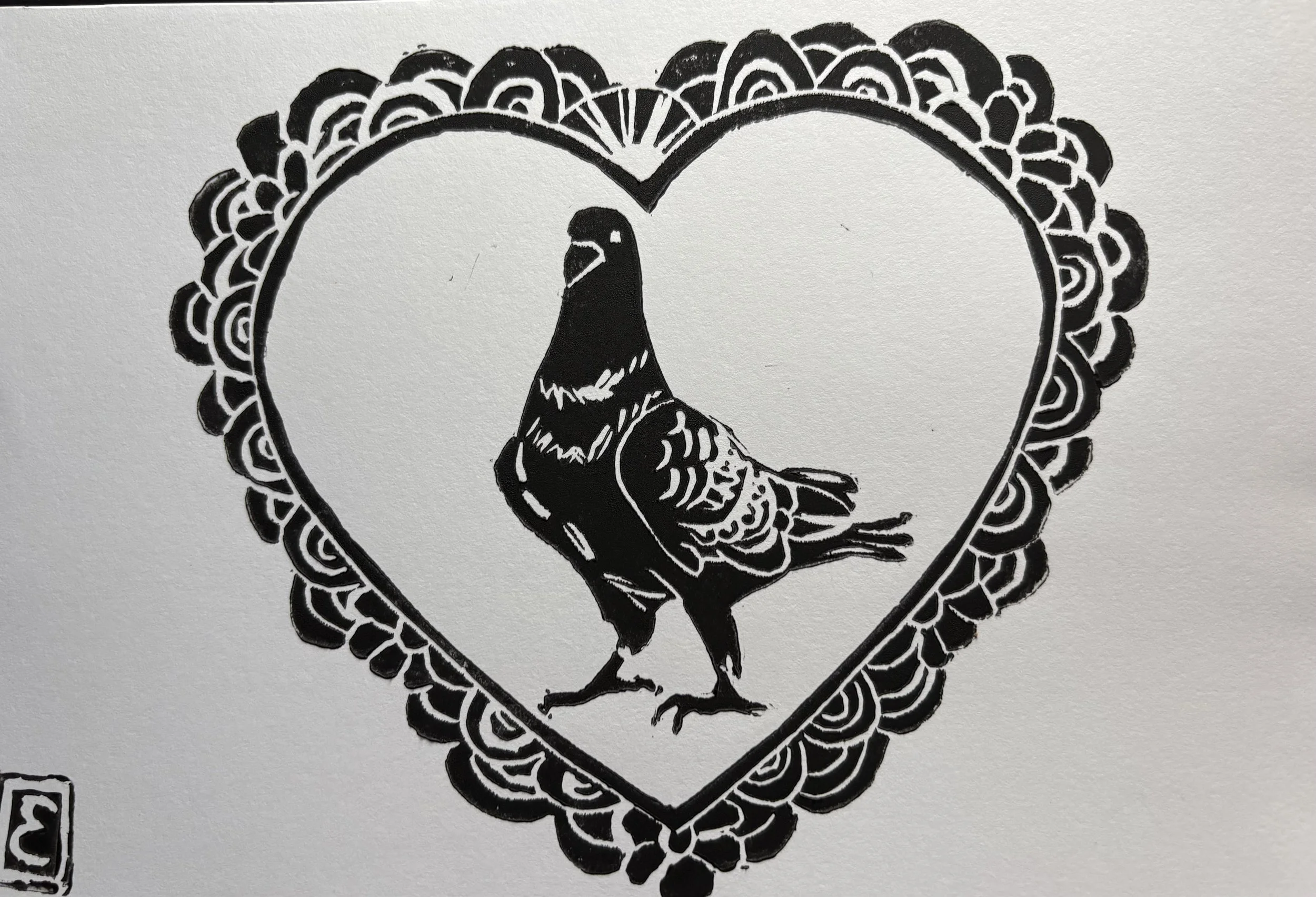 Be My Valentine Pigeon