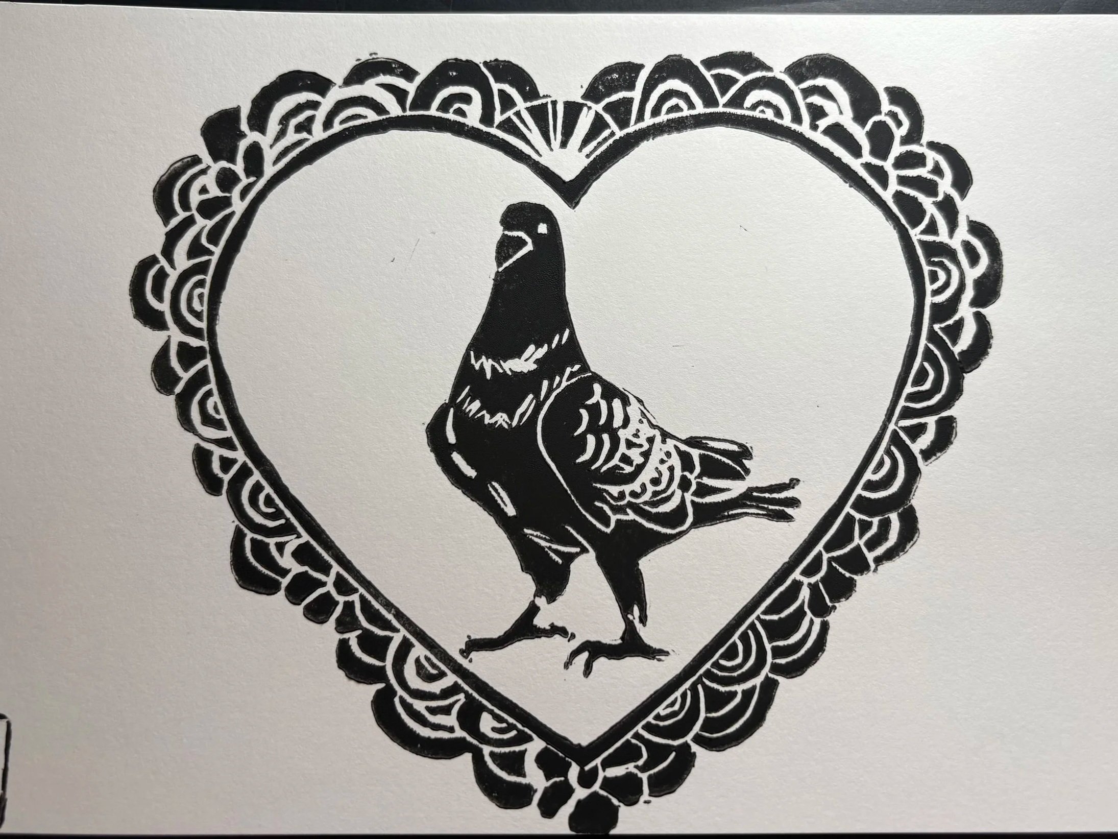 Be+My+Valentine+Pigeon+By+Art+Oracle+Emily+-+For+Shop Bend Oregon