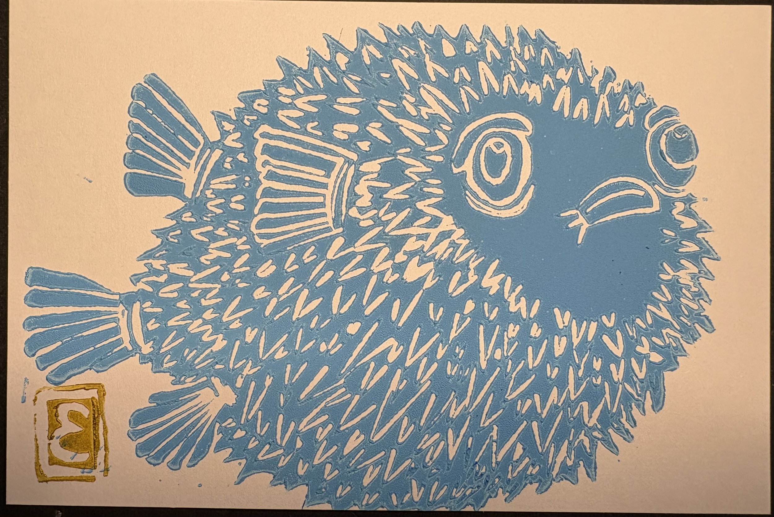Puff Puff And Away in Light Blue