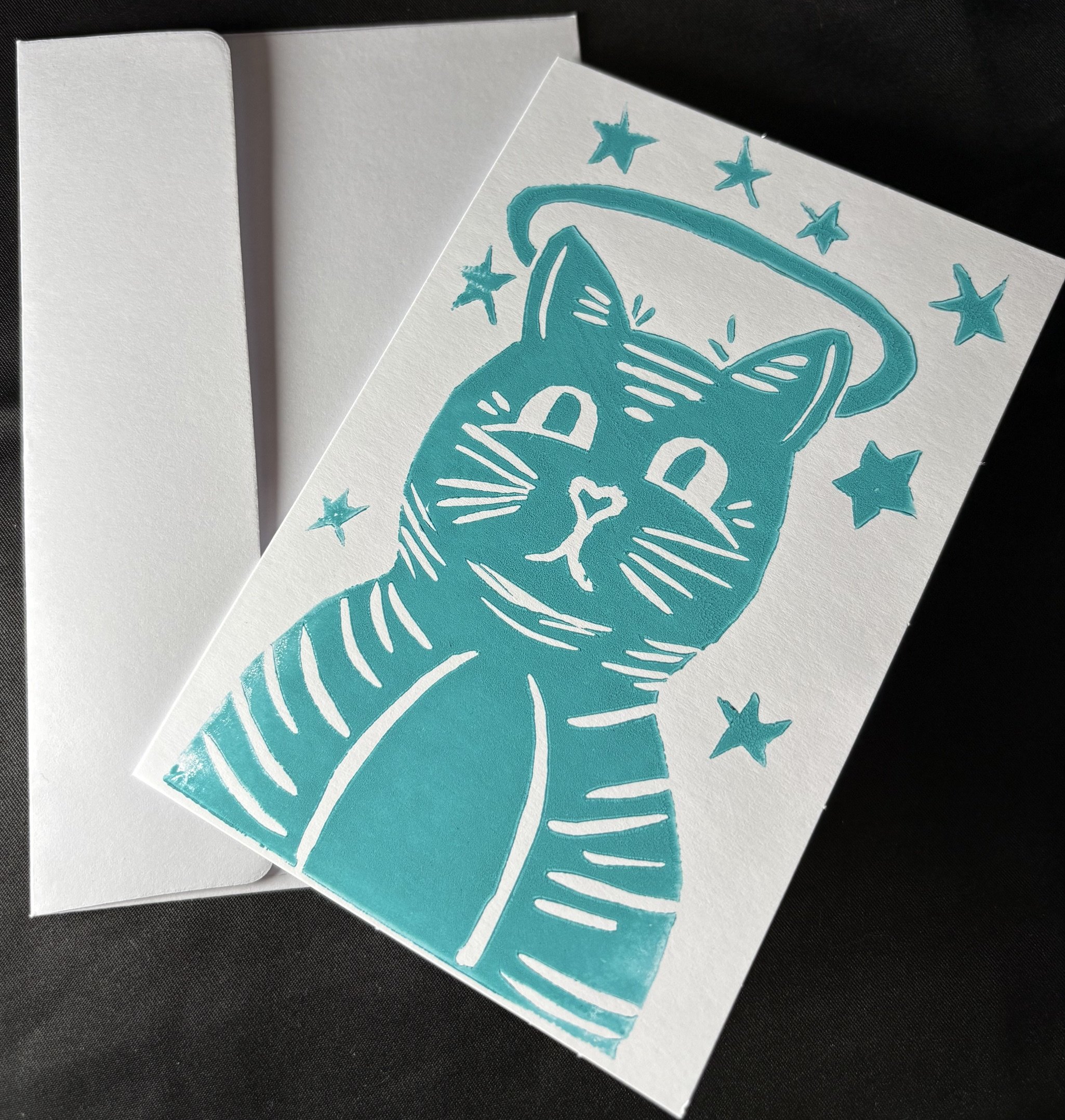Cat Collection Turquoise Oracle Angel Cat by Art Oracle Emily4.jpeg