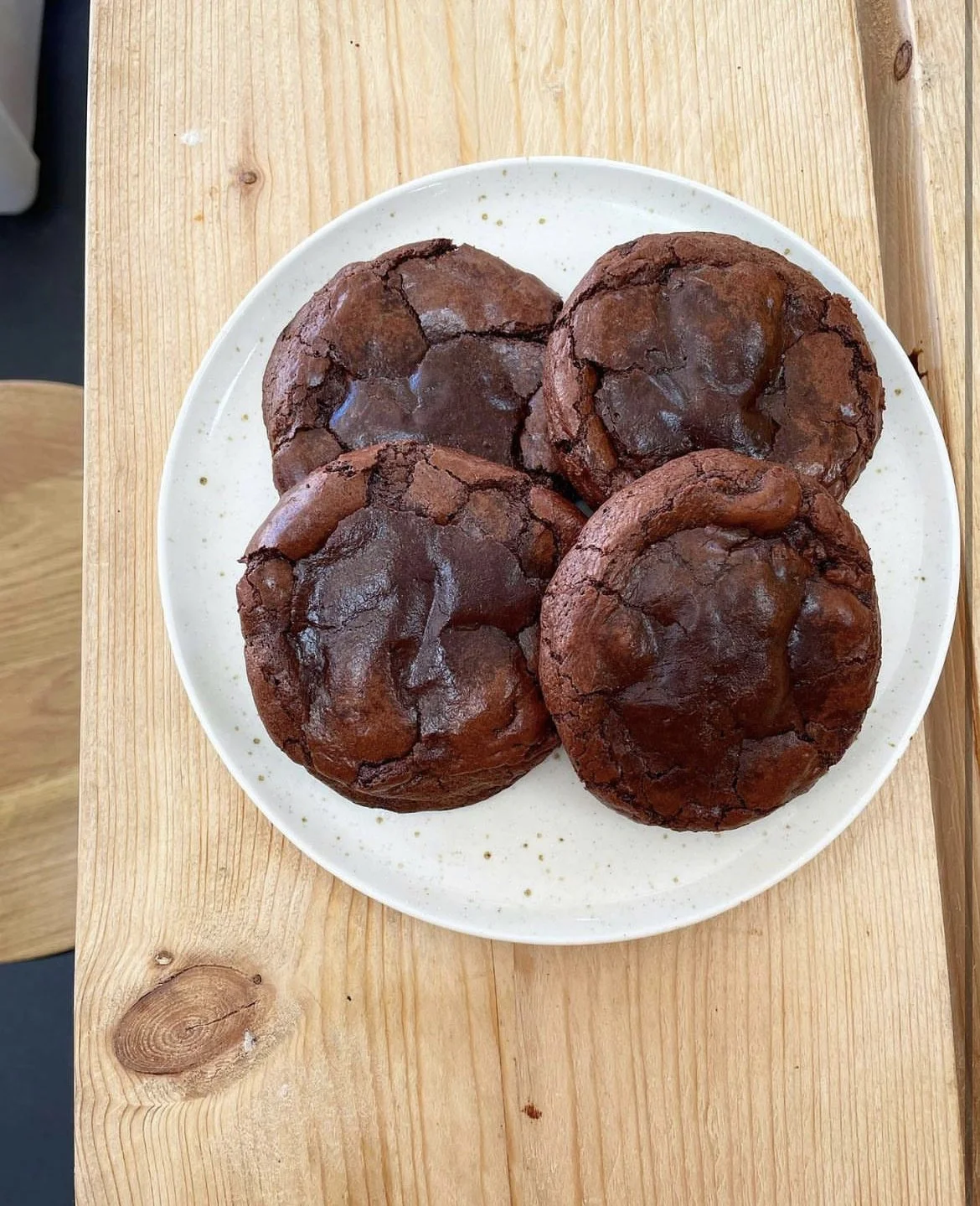 Triple chocolate cookie