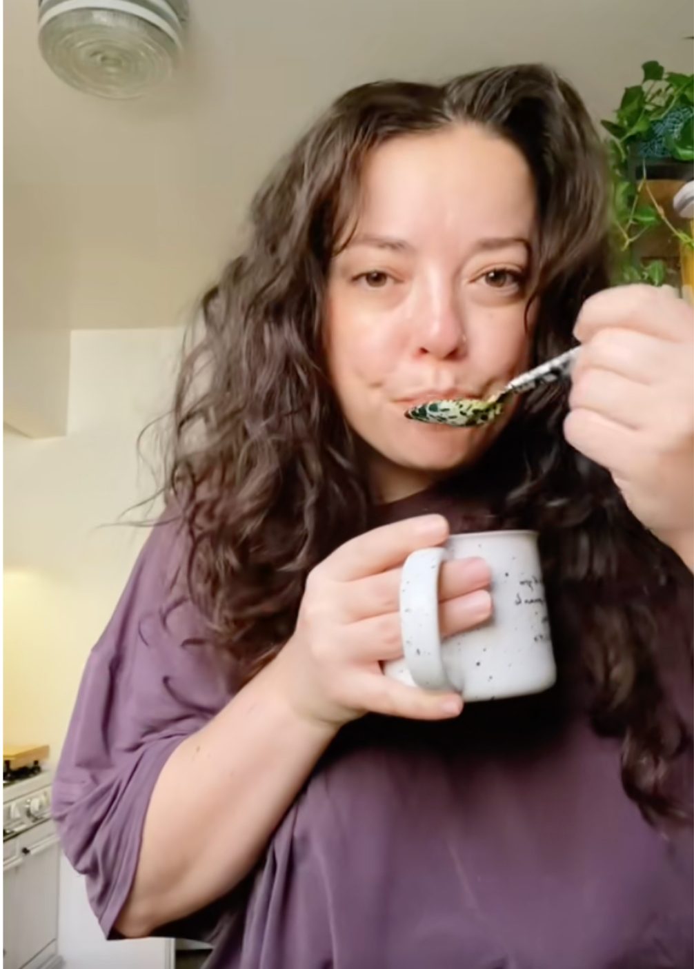 kale + artichoke soup