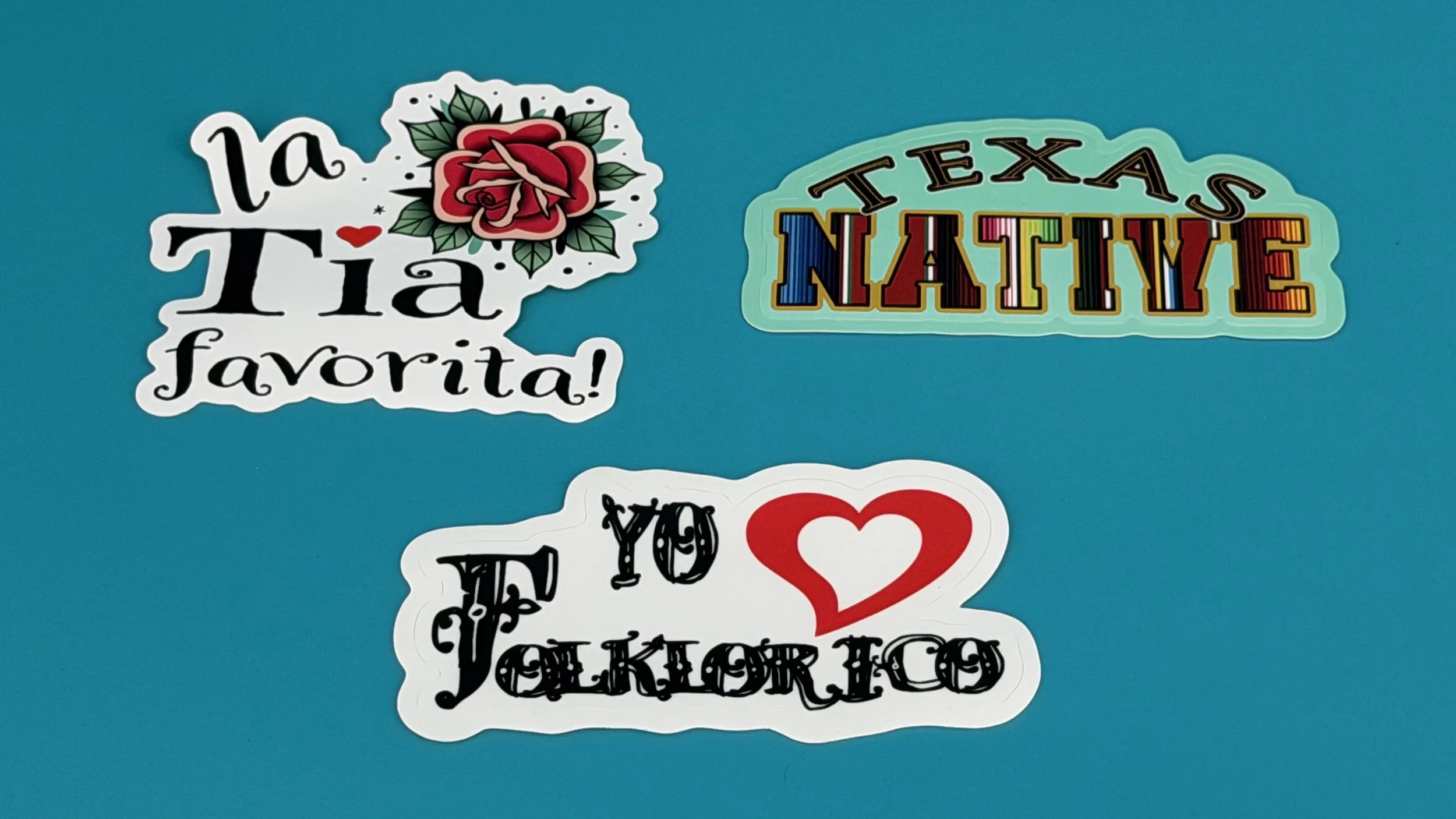 3 of Beto's Favorite Stickers