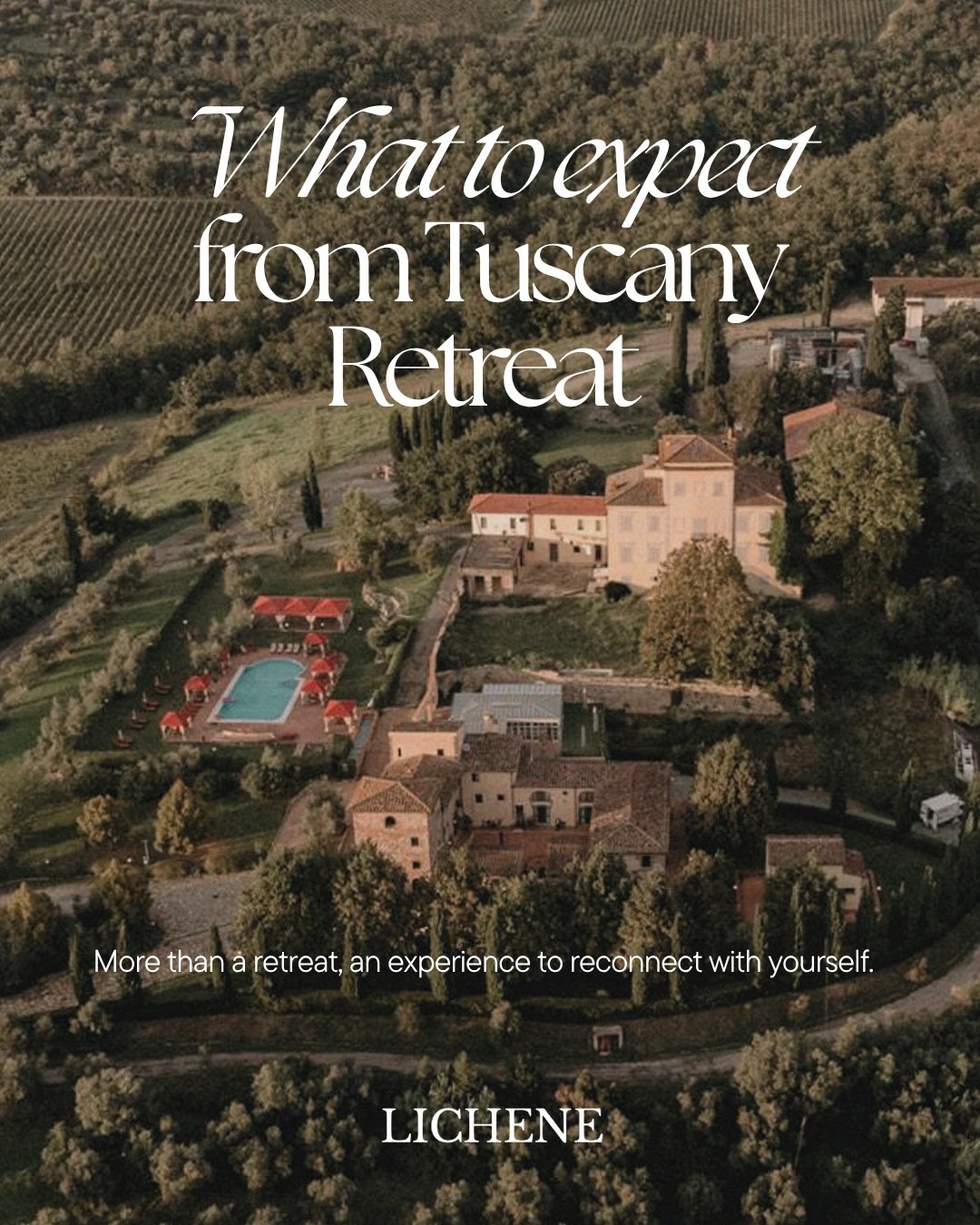 Our next Tuscany Retreat is taking place 13&ndash;17 September, and the last few spaces are still available. 

If you&rsquo;ve been thinking about joining us, this is your sign.
Spend five days surrounded by the Tuscan countryside, moving your body t