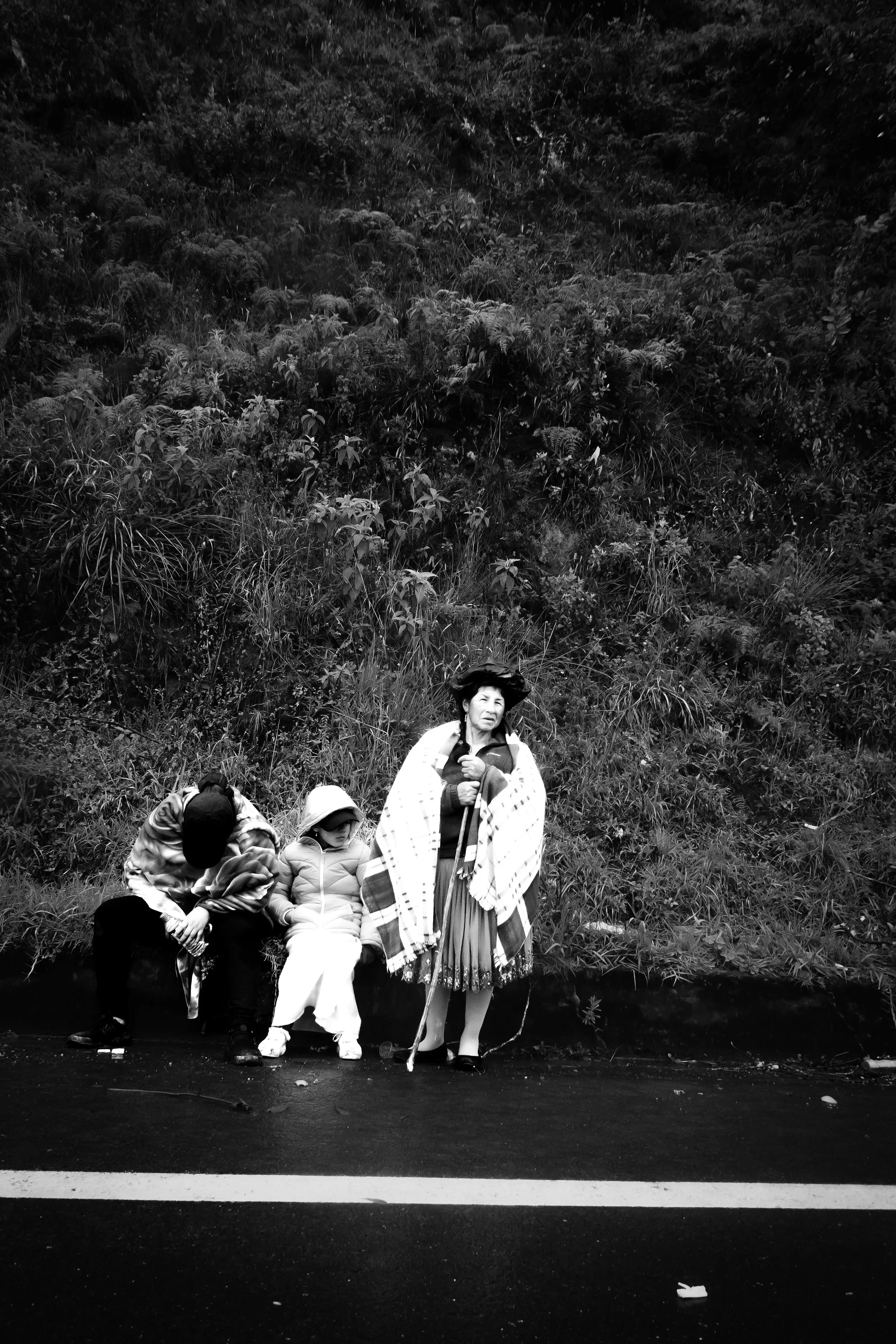 Caminata Virgen del Cisne (Churonita) - sector El Villonaco. Loja. 2019