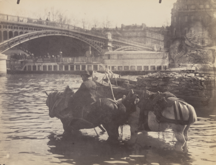 Eugène Atget. Bords de Seine. 1898