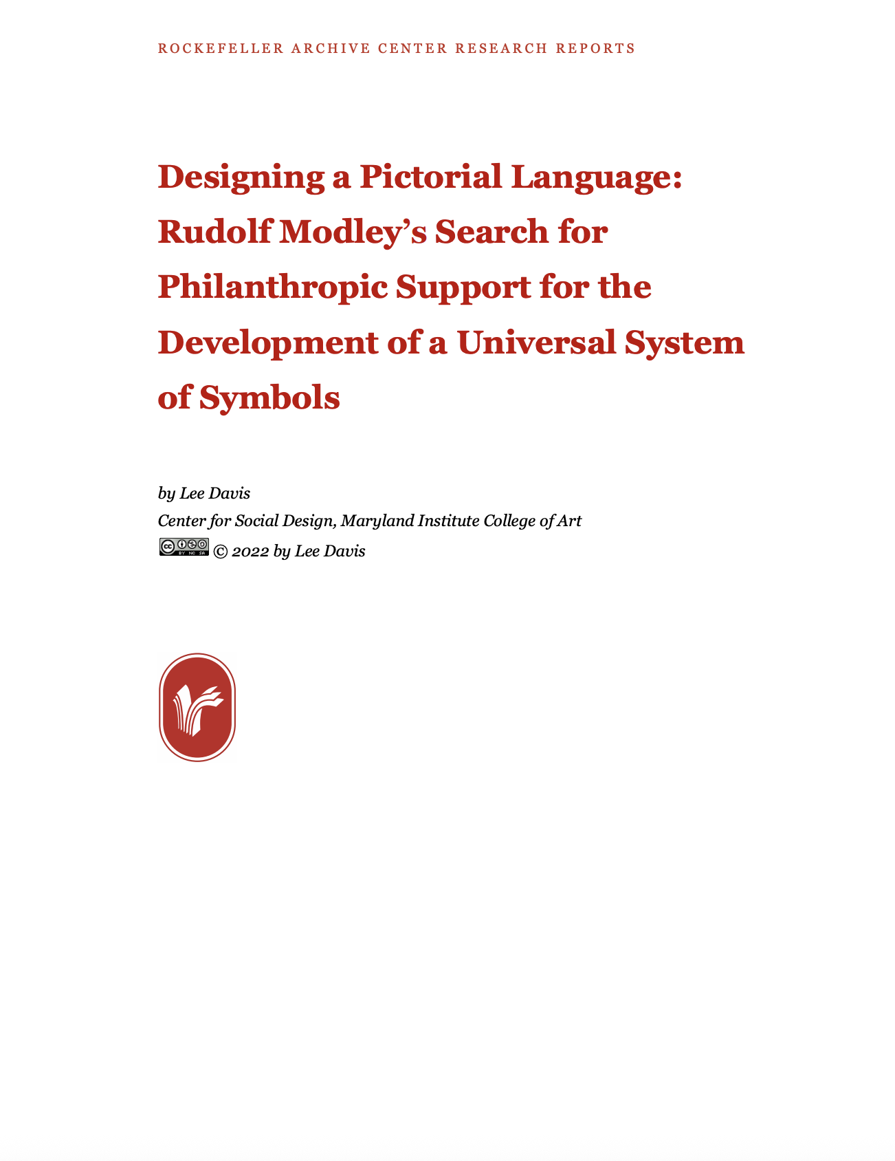 Designing a Pictorial Language