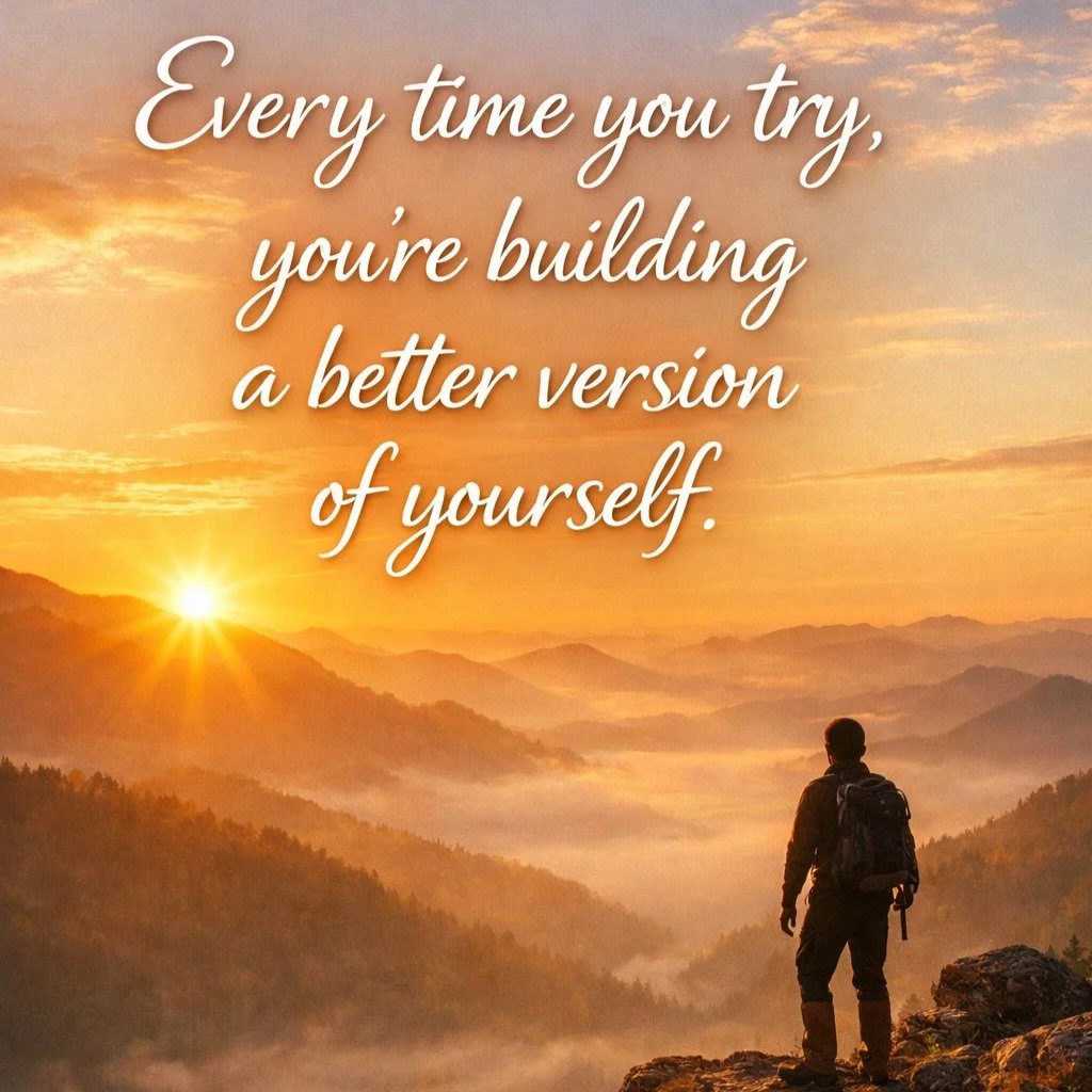 Try. Fail. Succeed. No matter the outcome, you learn something every time. 

#alwayslearning #growthmindset #keeptrying #neverstoplearning #progressnotperfection #lifelessons #learningeveryday #studentlife #personalgrowth