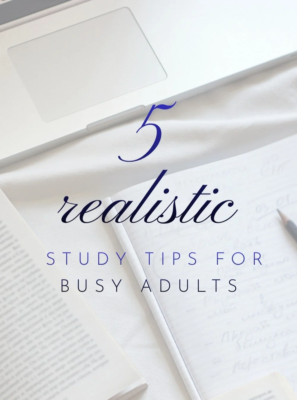 5 Study Tips for Busy Adult Learners

Studying as an adult looks different. These simple study tips can help busy students stay consistent without burning out.

1. Study in smaller chunks 
2. Use audio notes while driving 
3. Create a &ldquo;minimum 