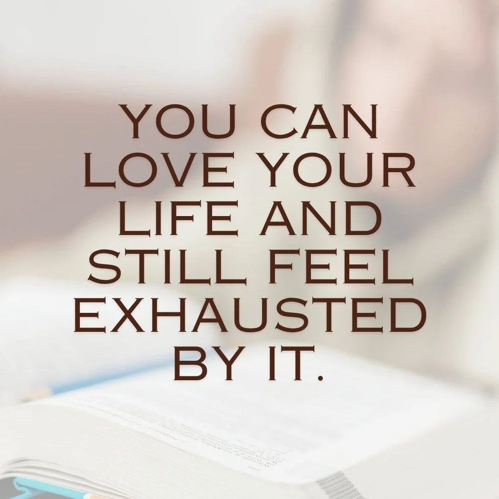 You can love your life and still feel exhausted by it. Both things can be true at the same time. 💛

Loving your life does not mean you never get tired.

#AdultLearner #WorkingMom #BurnoutRecovery #MentalHealthAwareness #OnlineStudent #MomLife #SelfC
