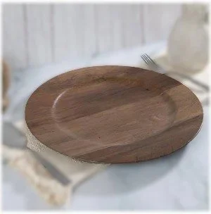 Rustic Wood Charger