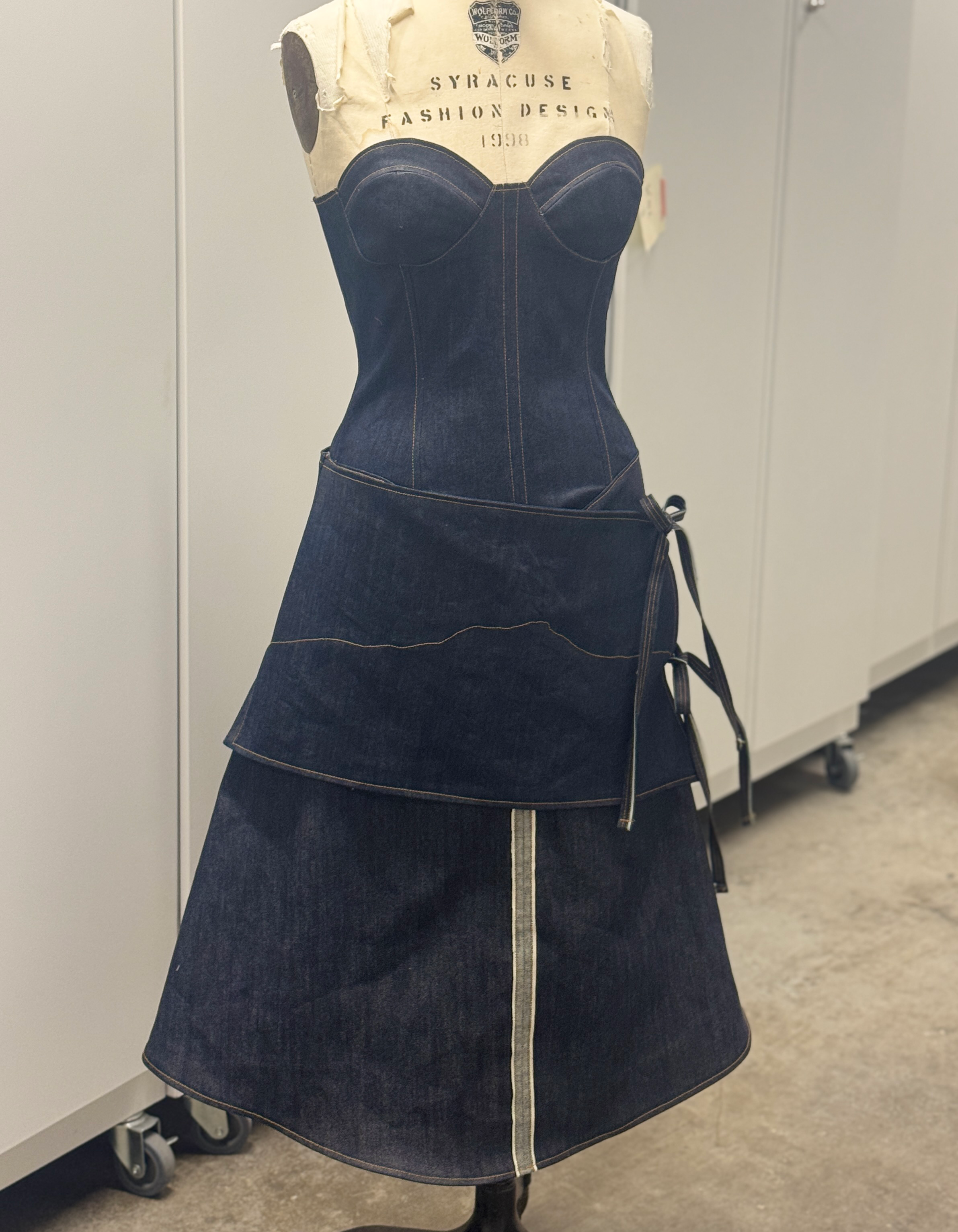 1/1 Camel's Hump Wrap Dress