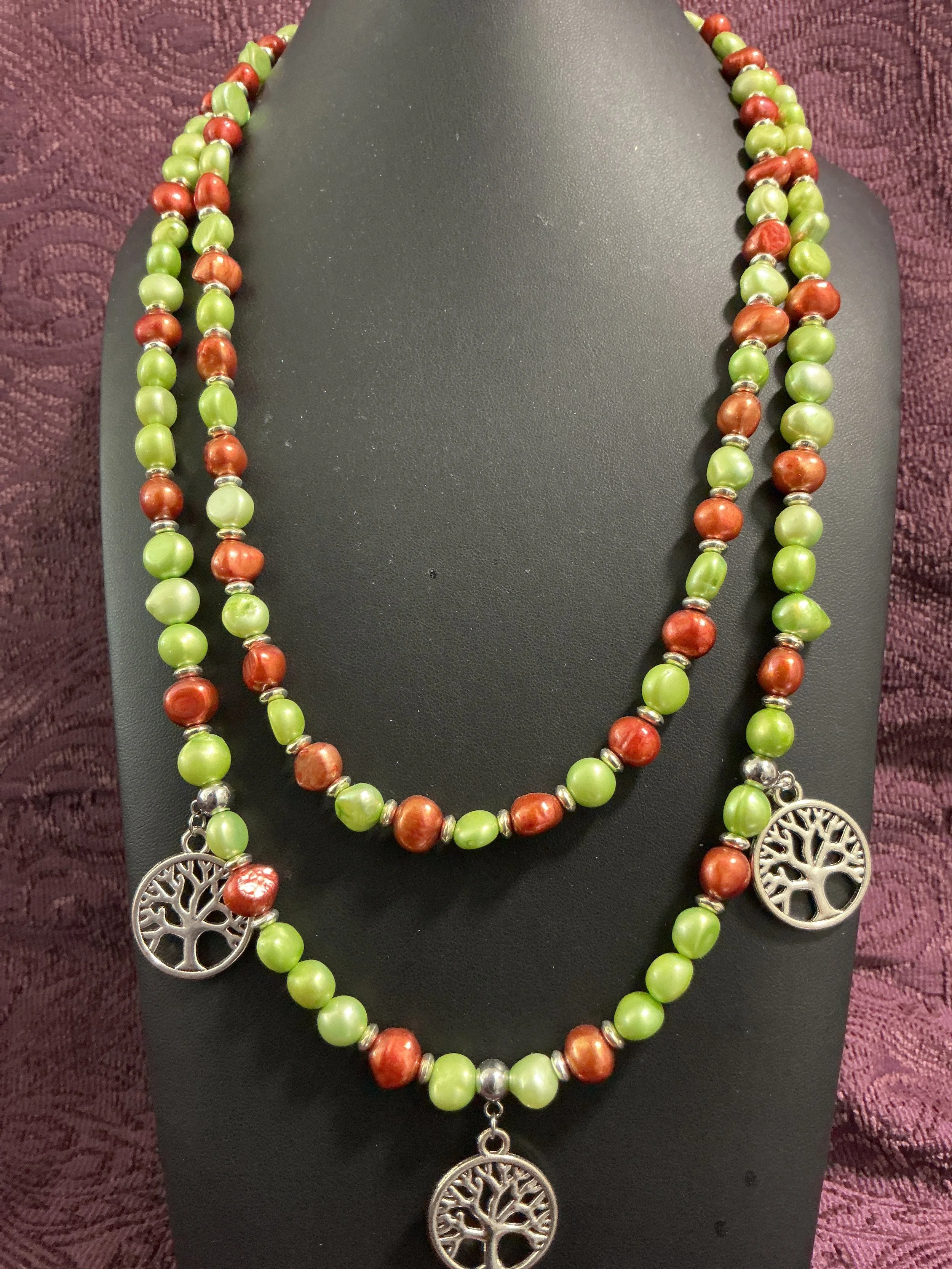 The Tree Necklace & Earrings