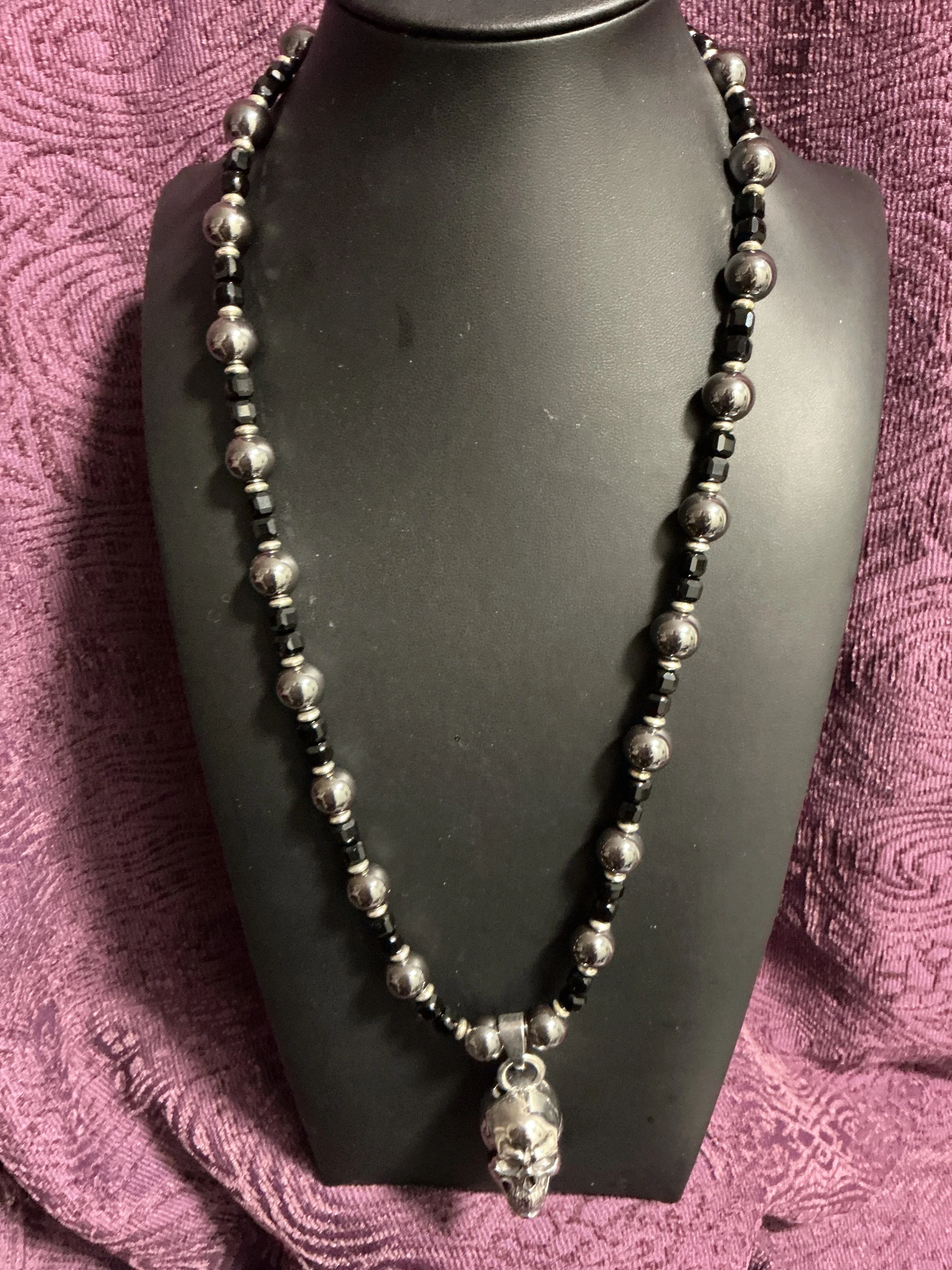 Men’s Skull Long Necklace