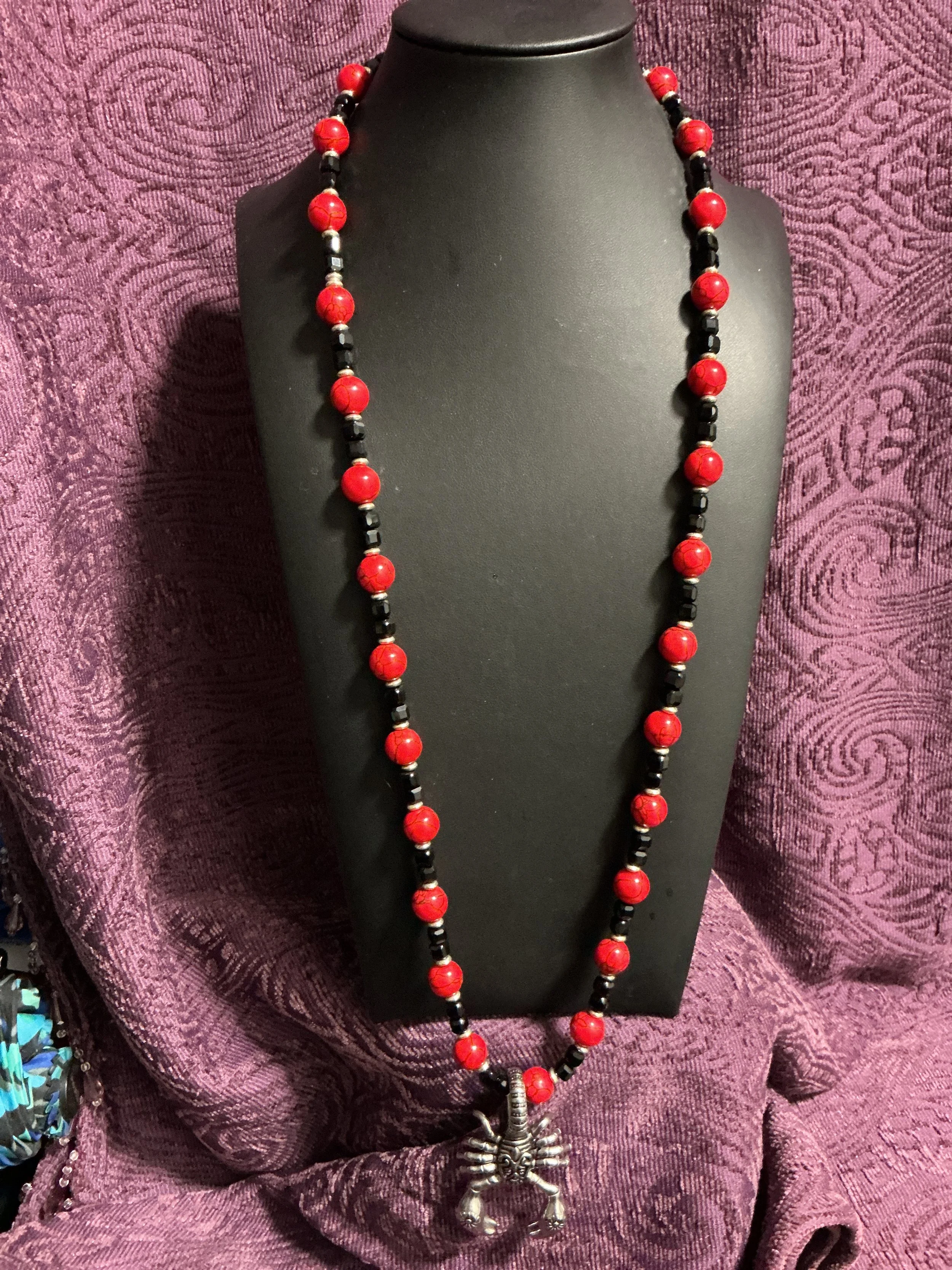 Men’s Scorpion Long Necklace