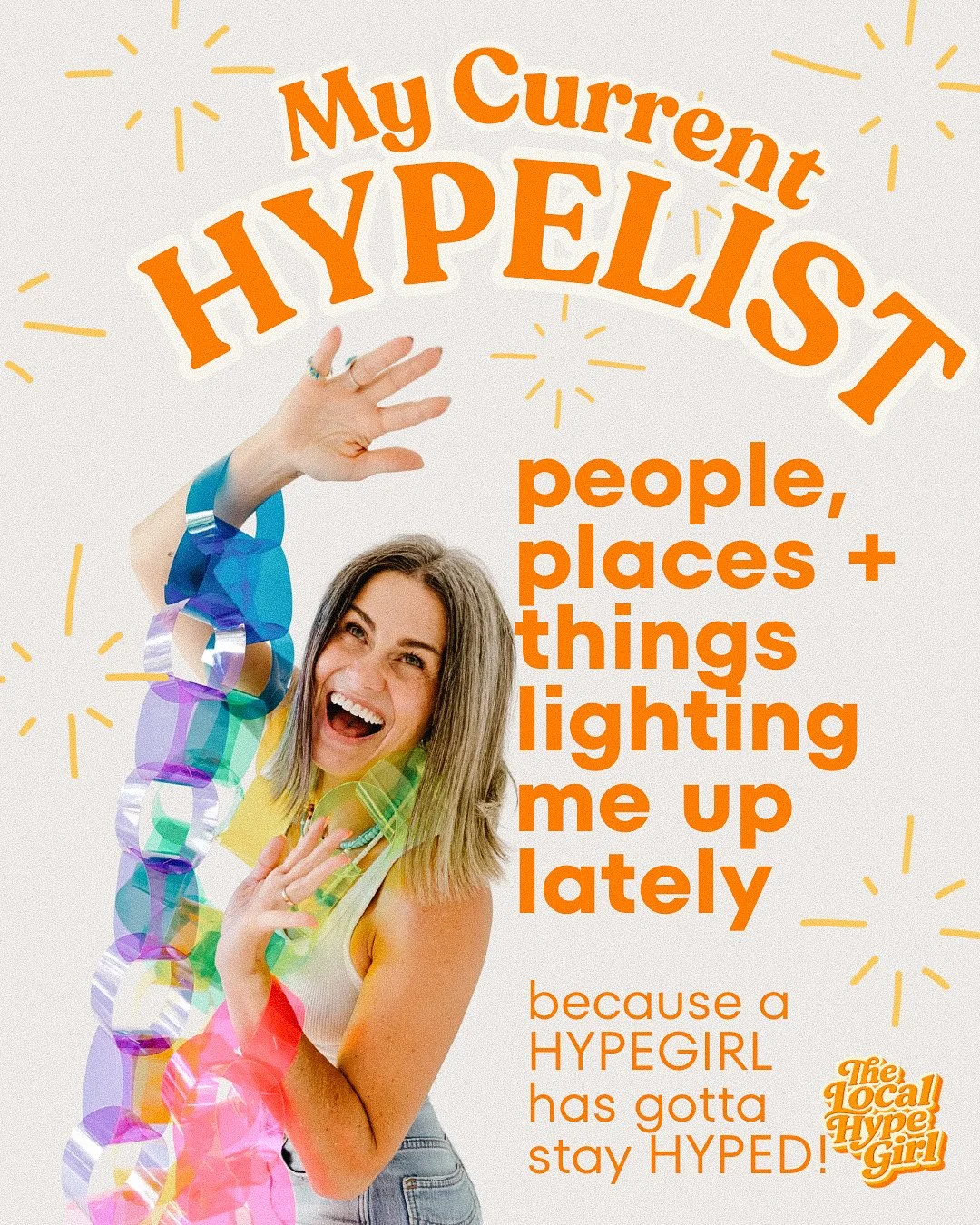 ✨MY CURRENT HYPE LIST ✨
A little collection of what&rsquo;s filling my ears, my feed, my calendar and my creative brain lately. Some local, some not &mdash; all things I&rsquo;m genuinely enjoying, looking forward to, or think are worth knowing about