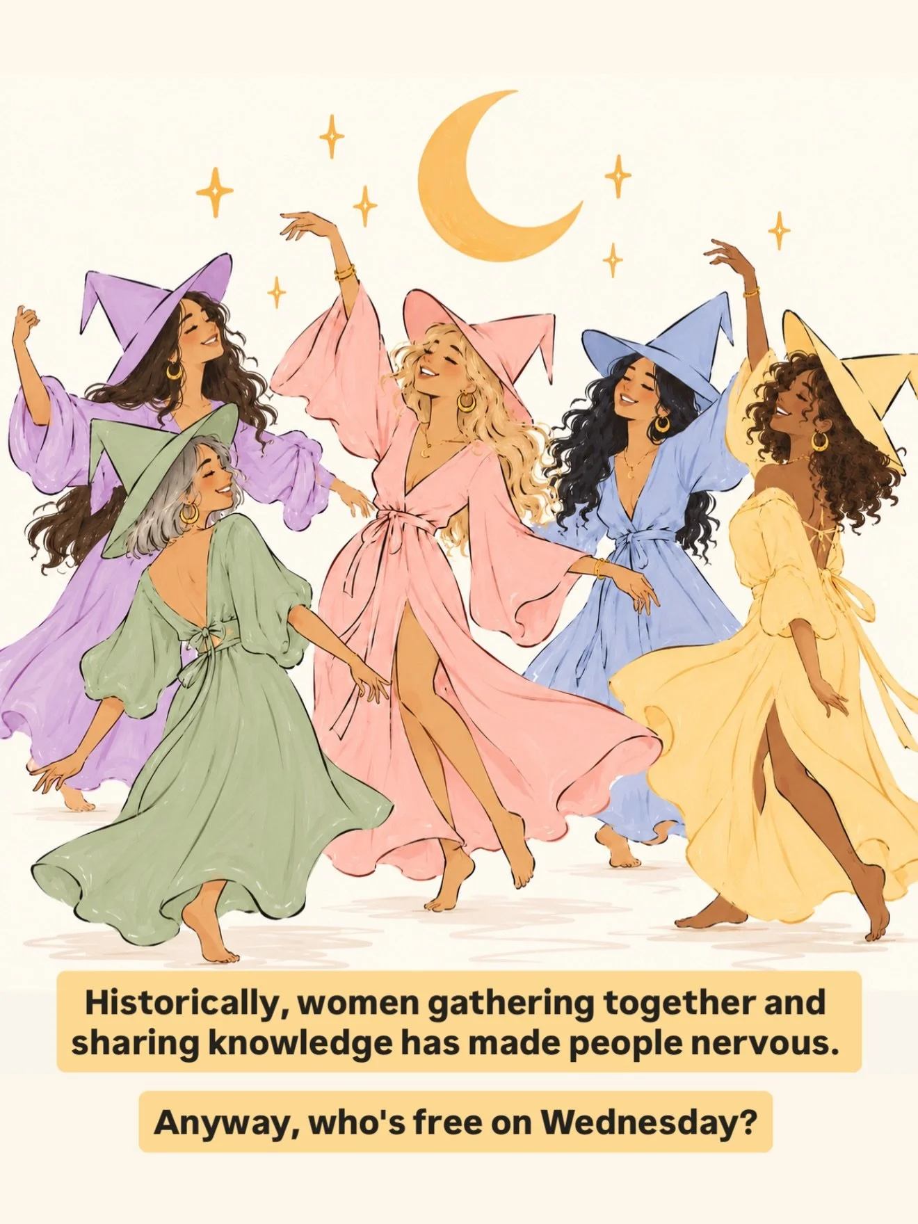 ✨Call it witchcraft✨

 I call it community over competition🙌🏻

Tag a woman you&rsquo;d recruit into your modern coven. Let&rsquo;s make some magic✨

#WomenSupportingWomen #CommunityOverCompetition #WomenInBusiness #MarinCounty